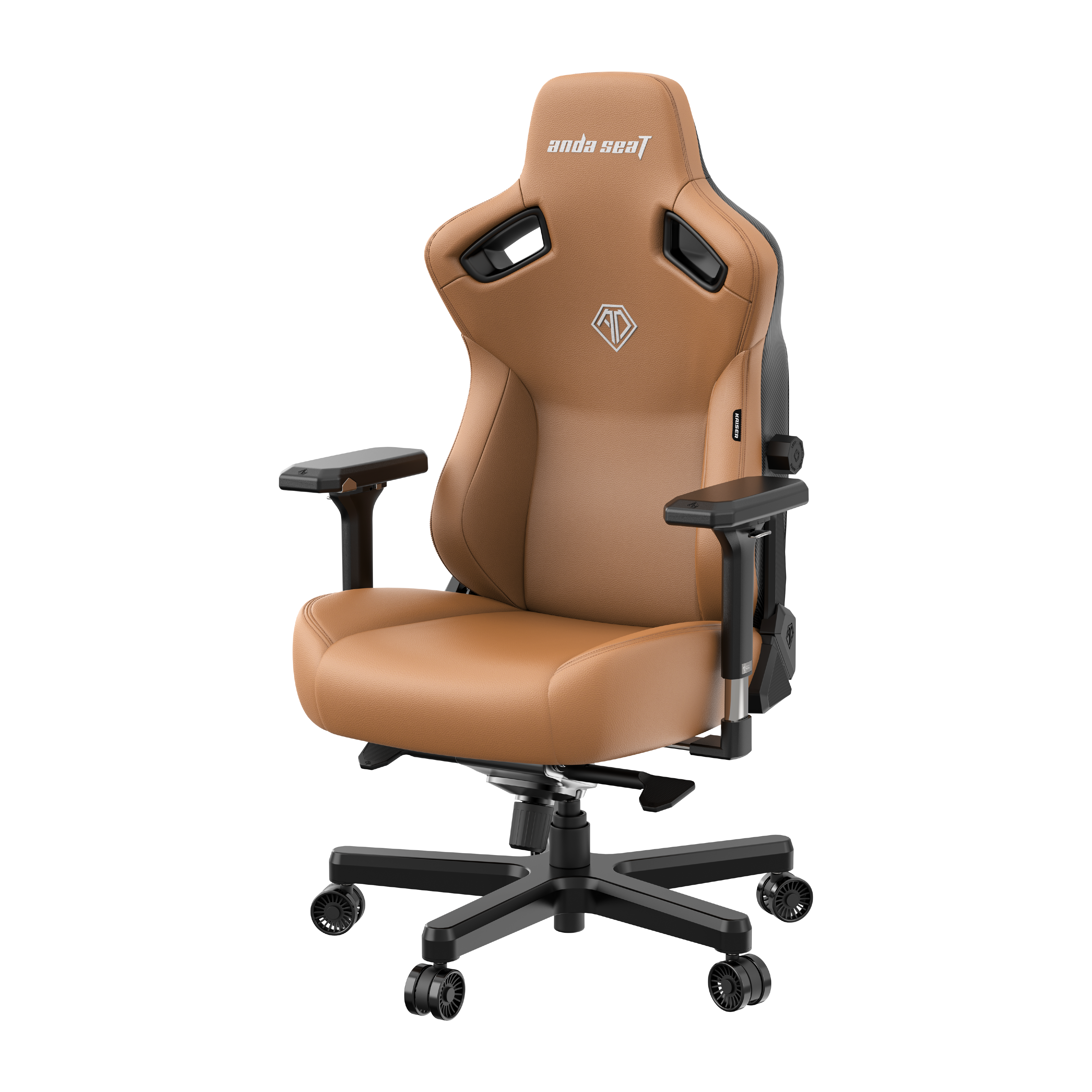 Крісло ігрове Anda Seat Kaiser 3 Brown Size XL фото8