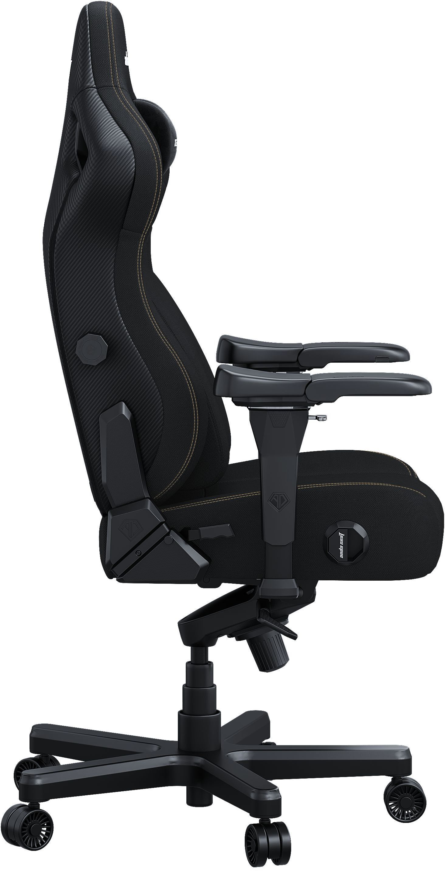 Крісло ігрове Anda Seat Kaiser 4 Black Fabric Size L фото4