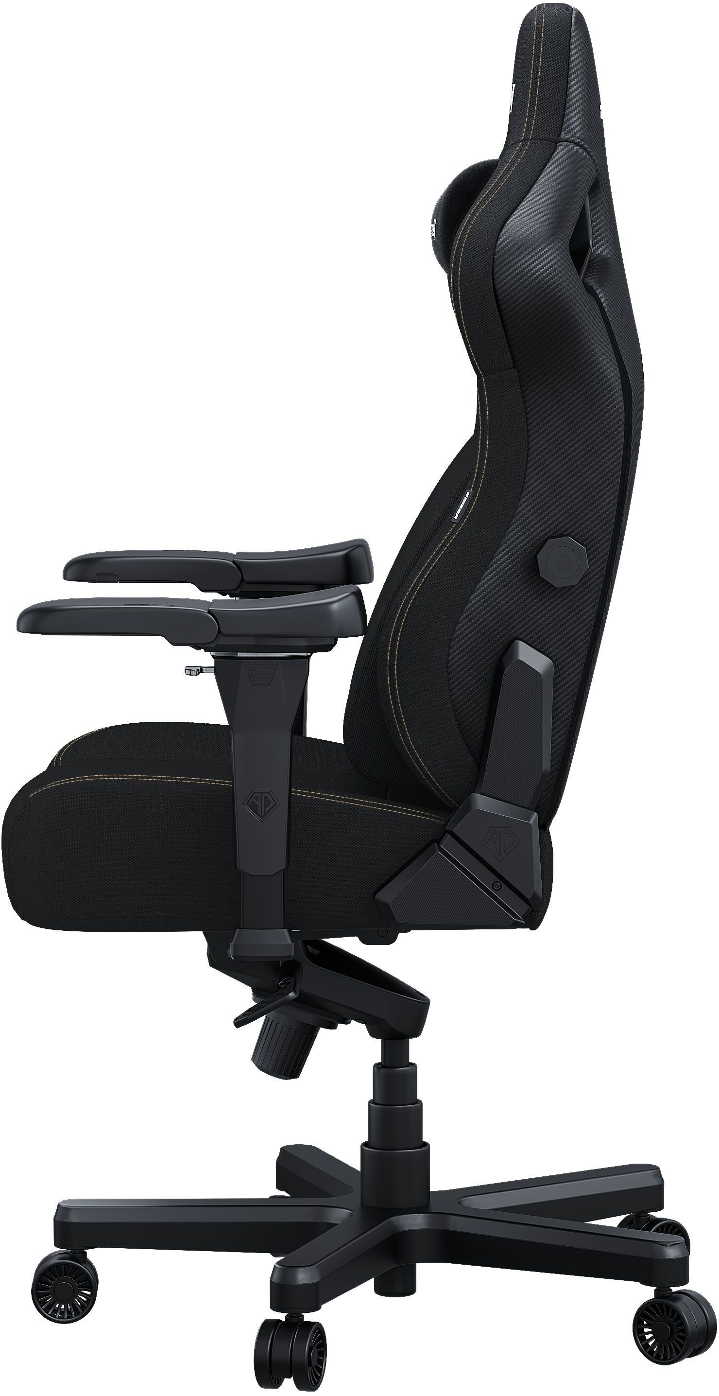 Крісло ігрове Anda Seat Kaiser 4 Black Fabric Size L фото6