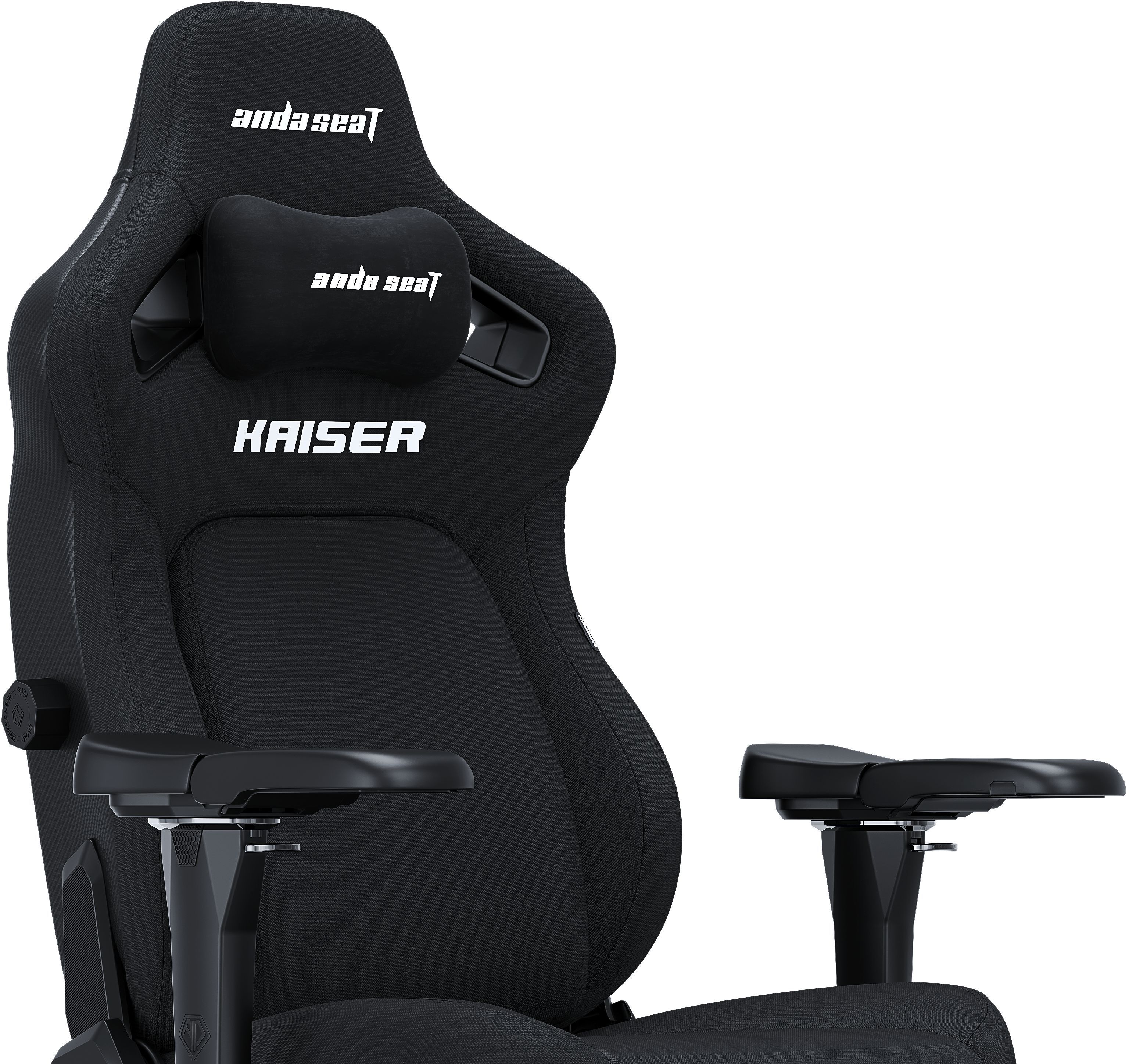 Крісло ігрове Anda Seat Kaiser 4 Black Fabric Size L фото8