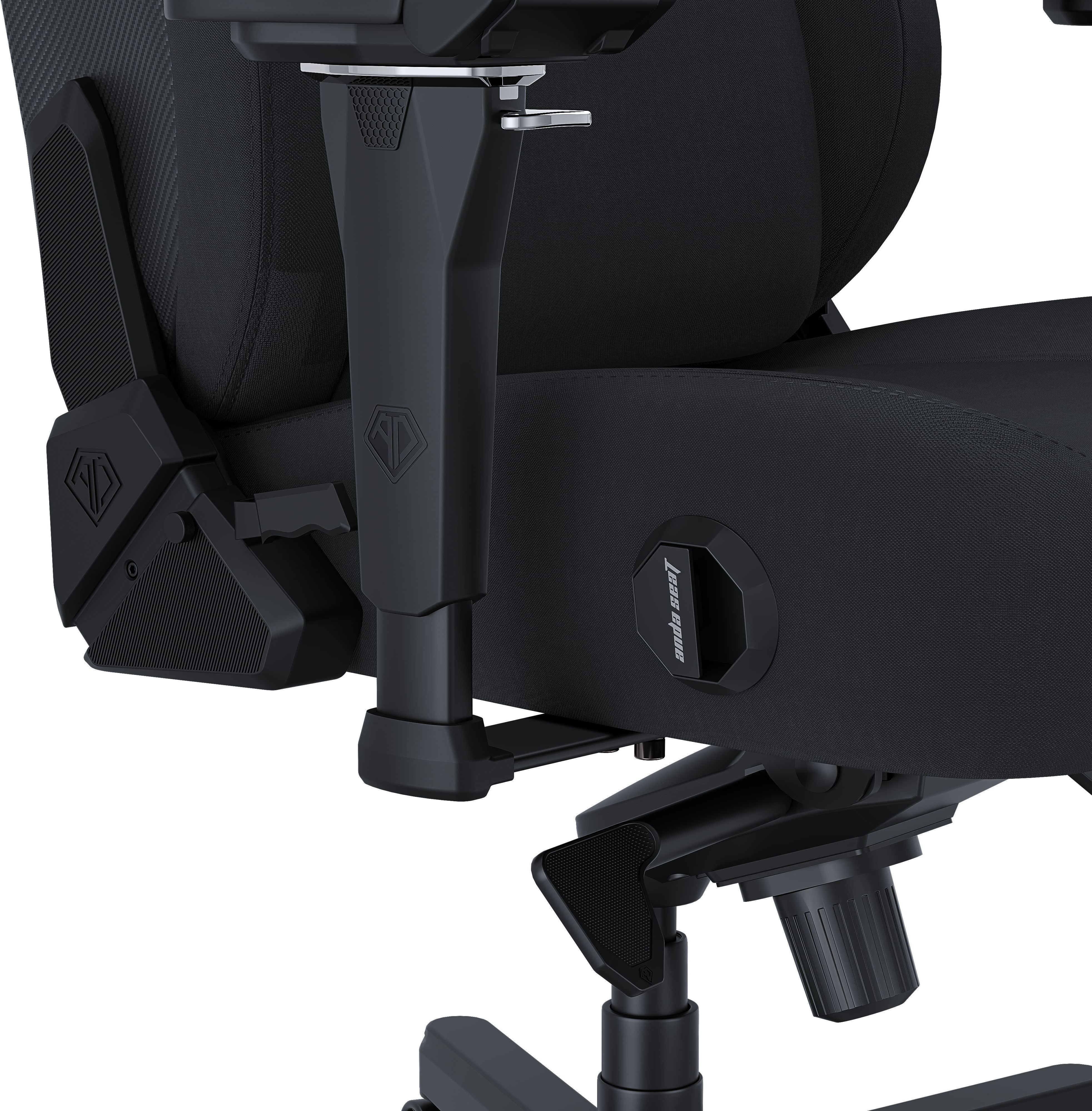 Крісло ігрове Anda Seat Kaiser 4 Black Fabric Size L фото11