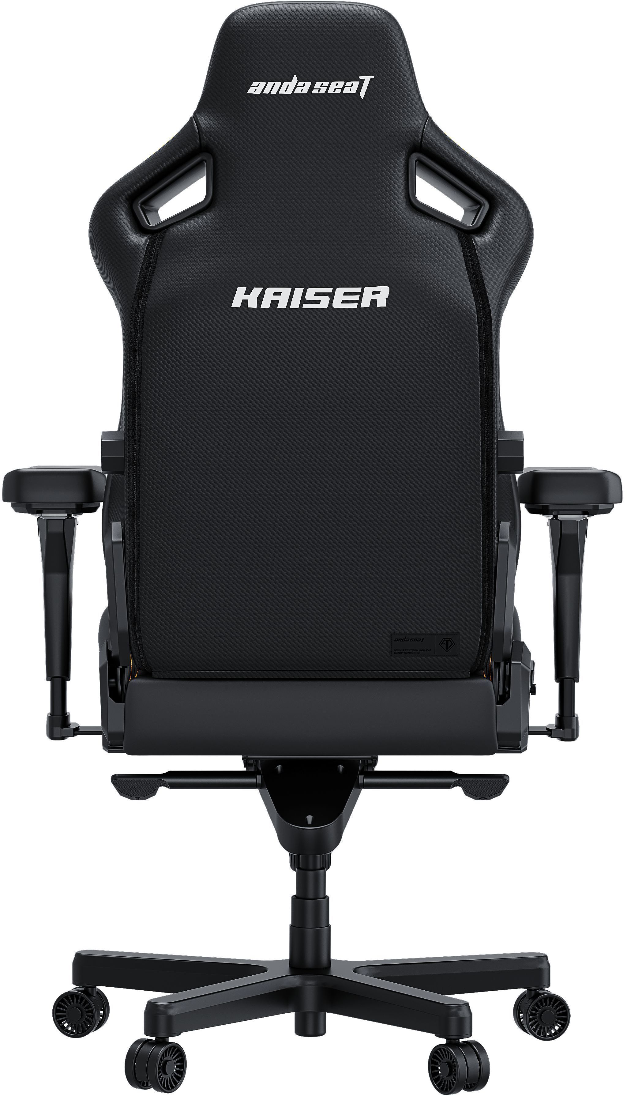 Крісло ігрове Anda Seat Kaiser 4 Black PVC Size L фото6