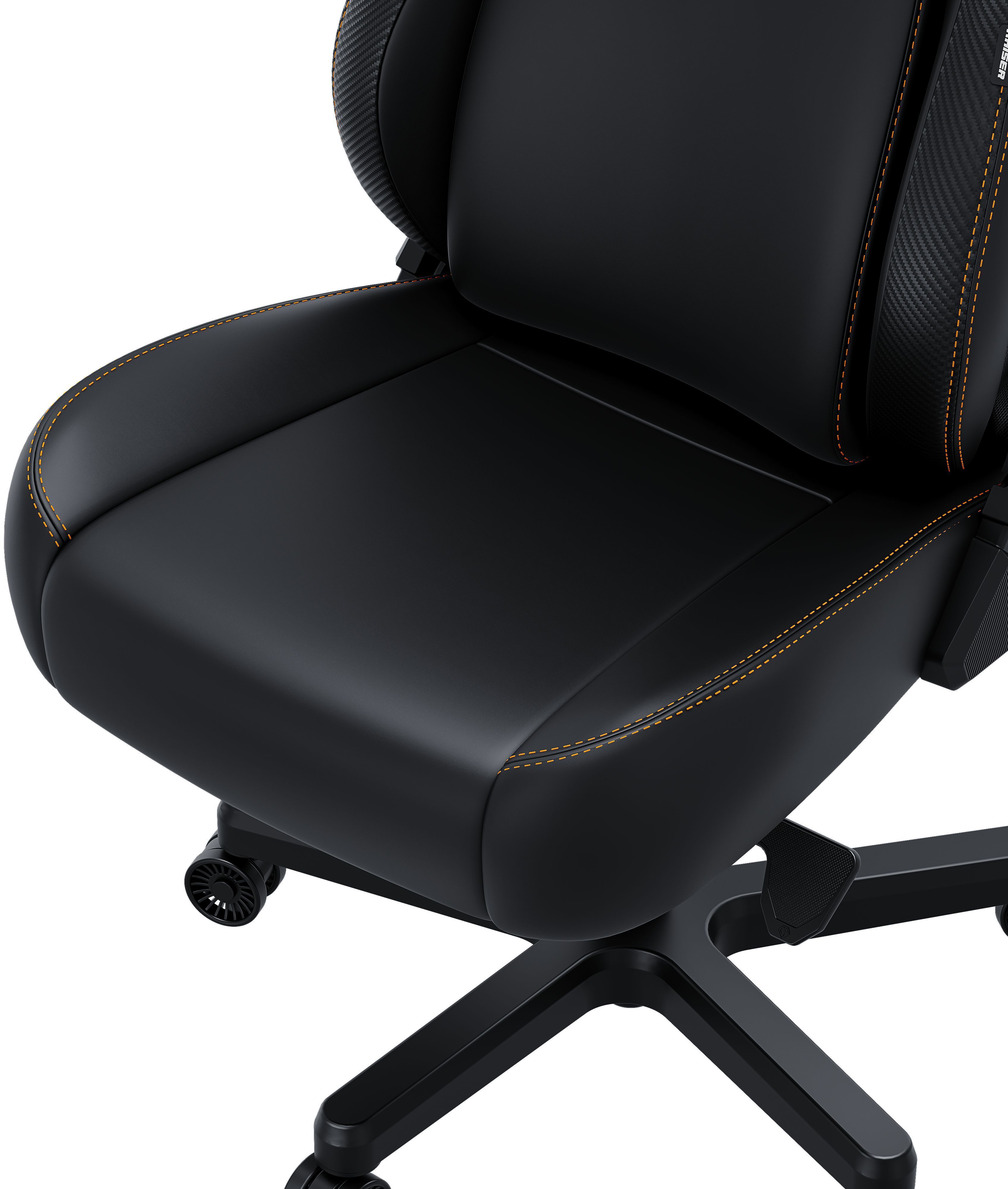 Крісло ігрове Anda Seat Kaiser 4 Black PVC Size L фото13