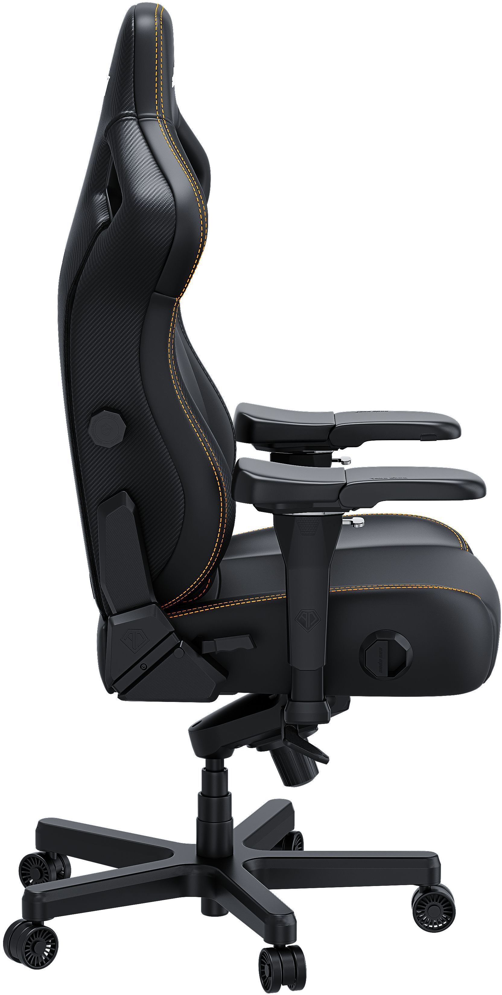 Крісло ігрове Anda Seat Kaiser 4 Black PVC Size L фото3
