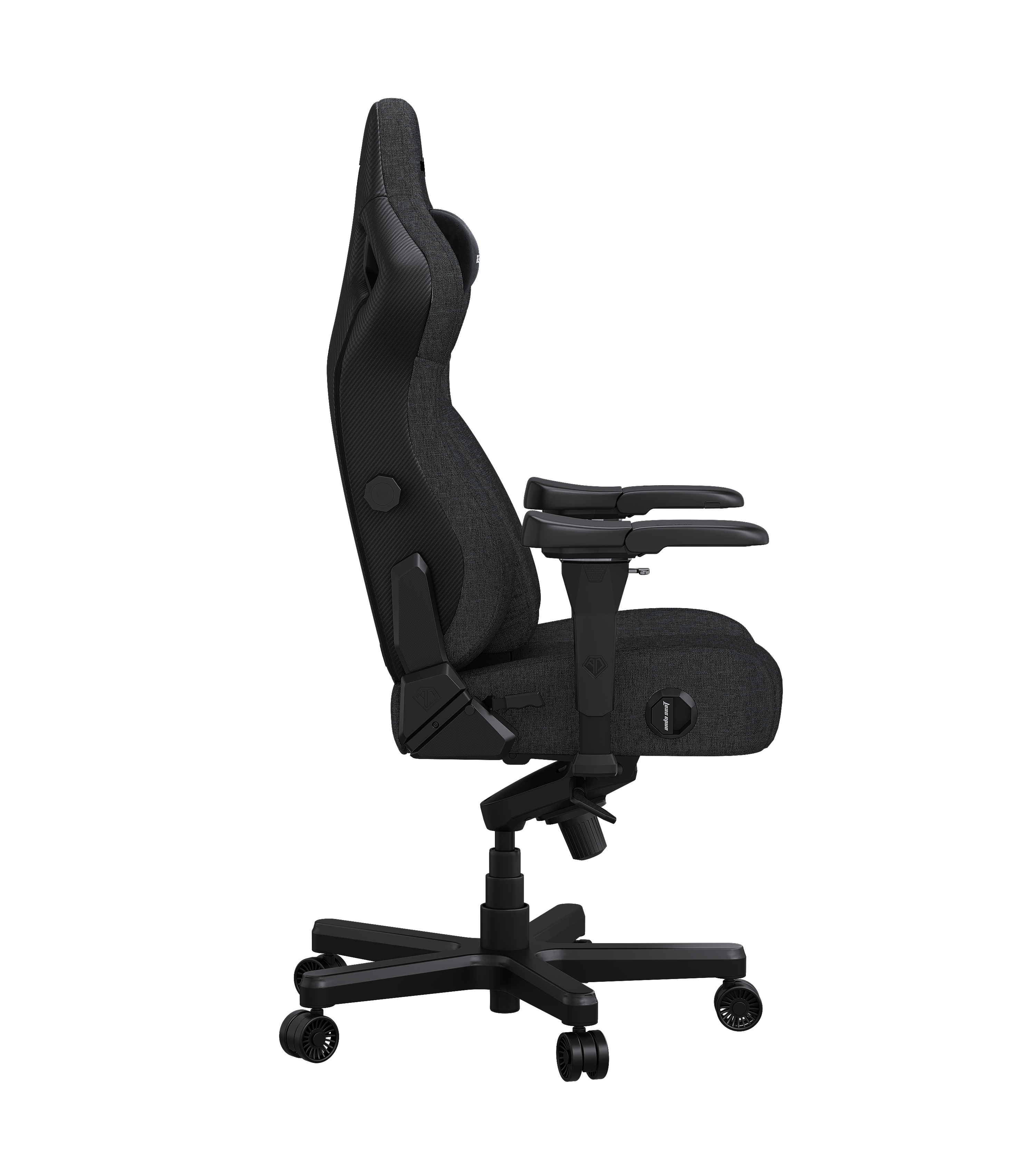 Кресло игровое Anda Seat Kaiser 4 Dark Gray Fabric Size L фото