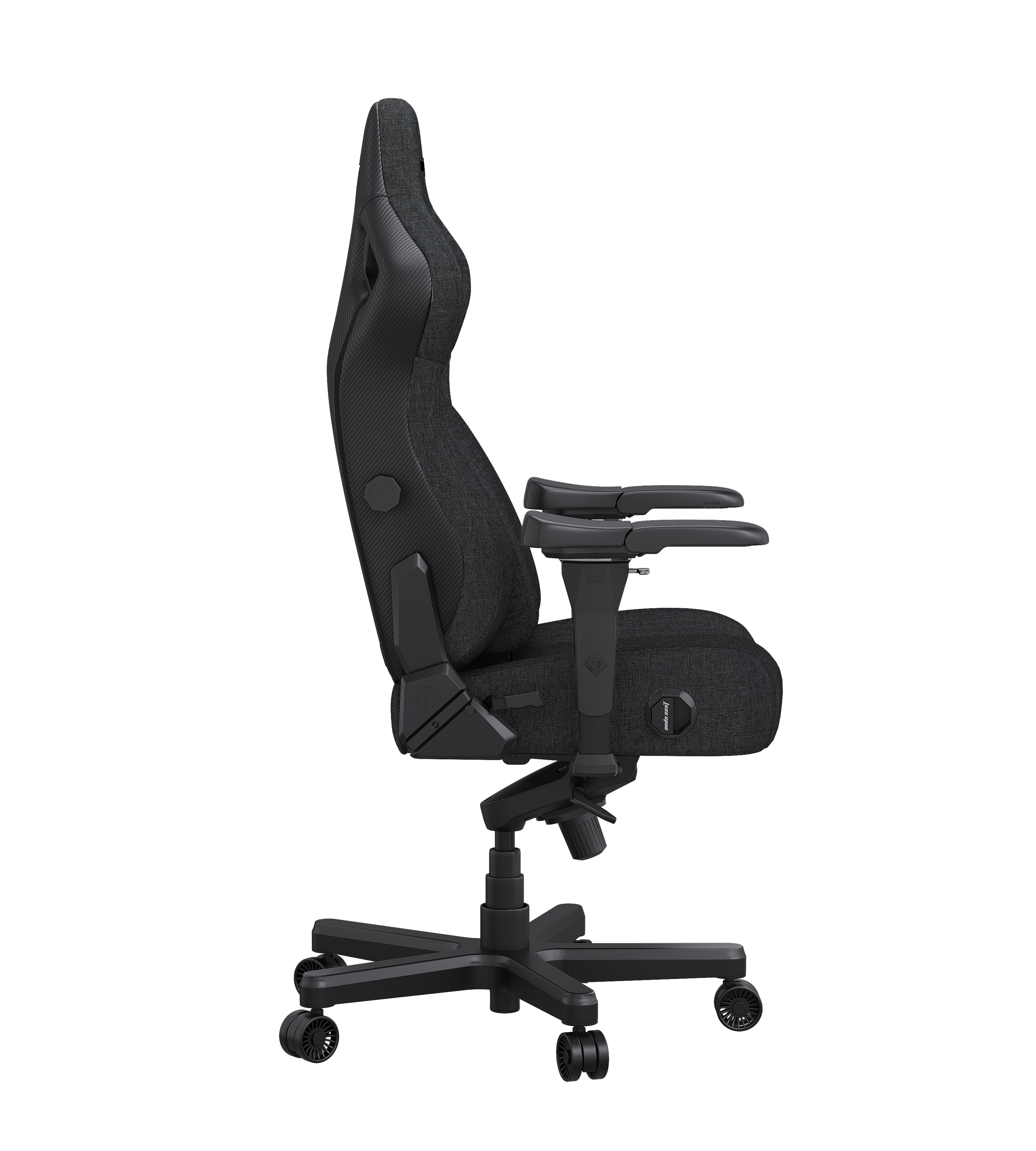 Кресло игровое Anda Seat Kaiser 4 Dark Gray Fabric Size L фото