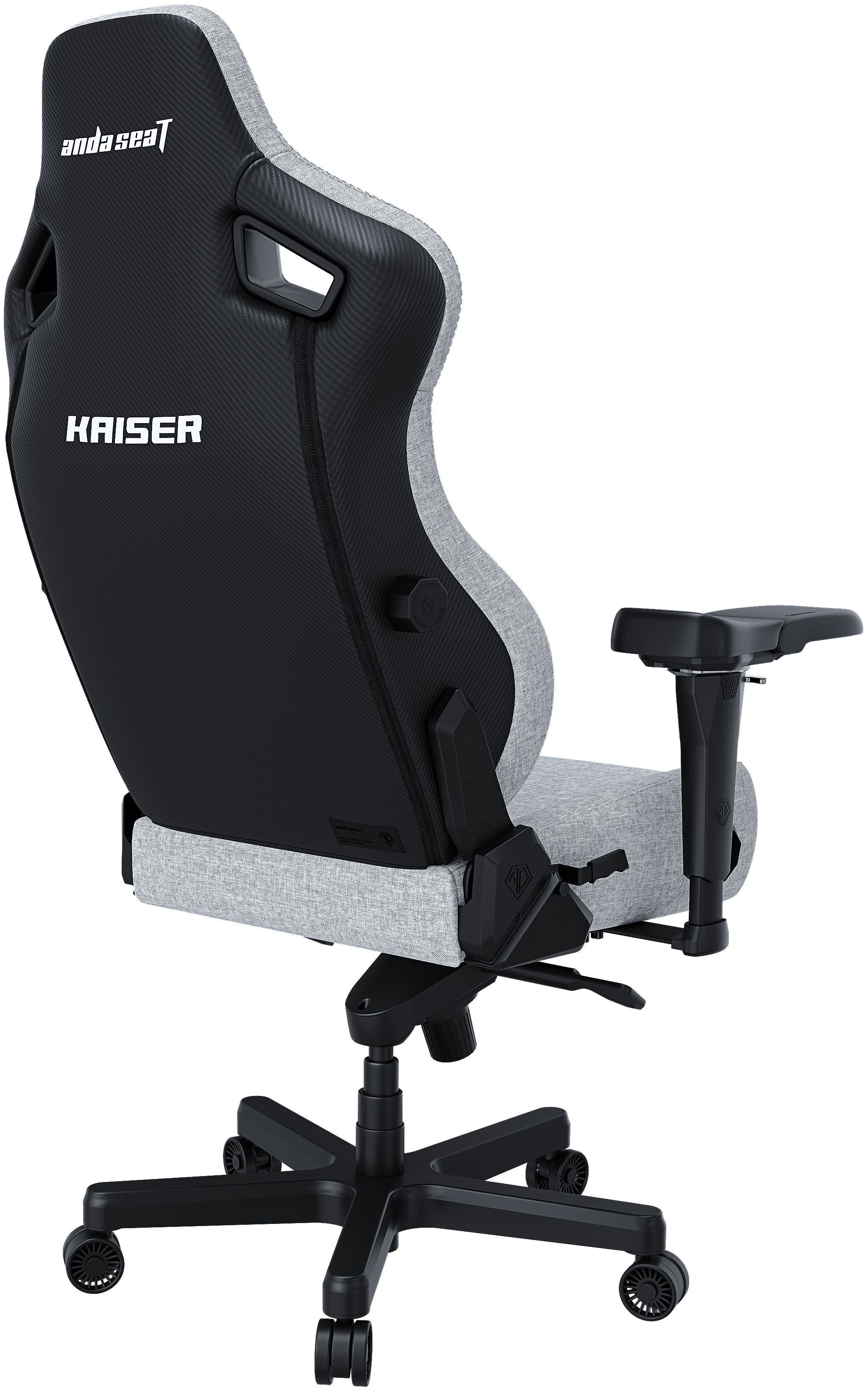 Крісло ігрове Anda Seat Kaiser 4 Grey Fabric Size L фото
