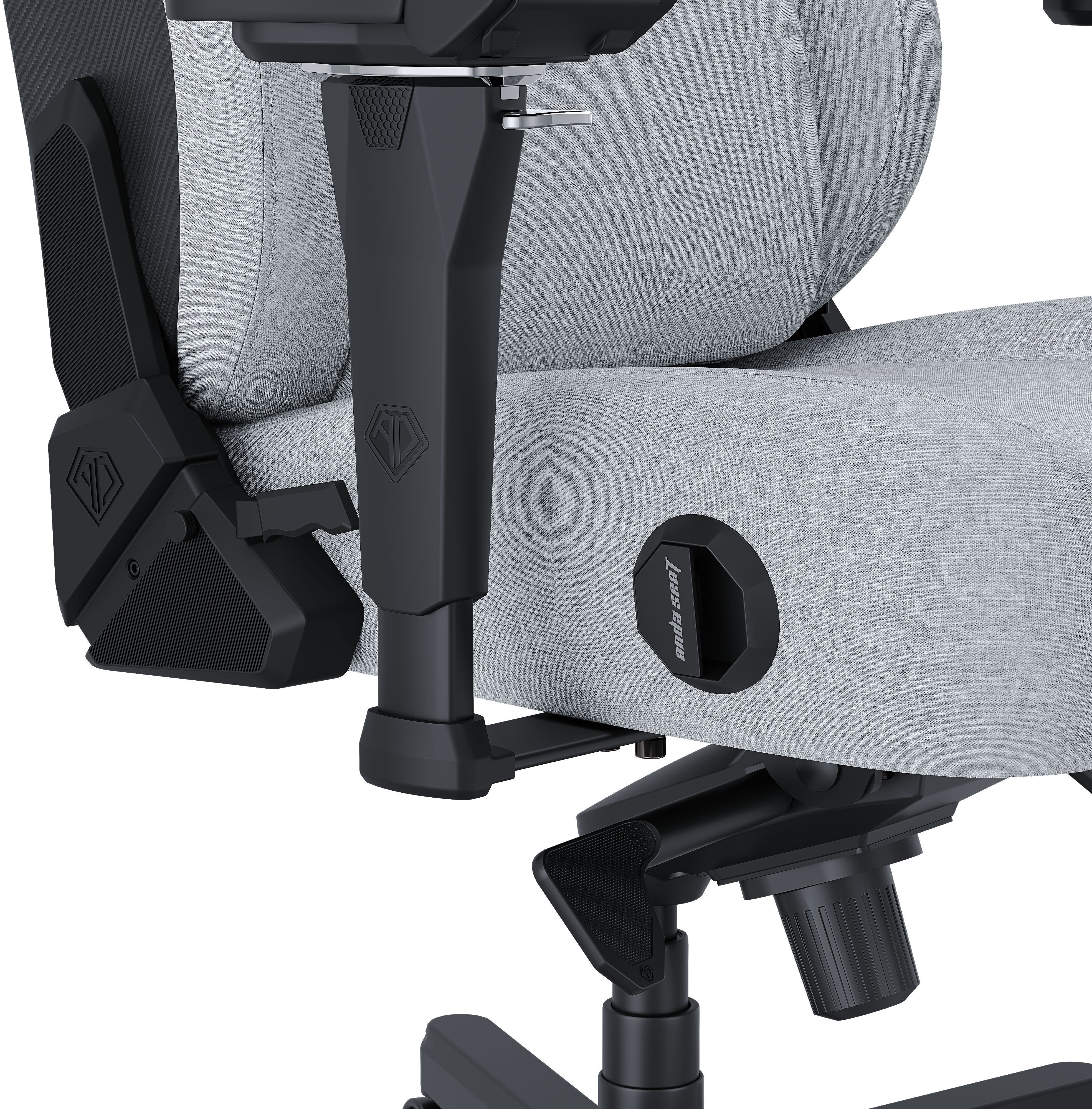 Крісло ігрове Anda Seat Kaiser 4 Grey Fabric Size L фото