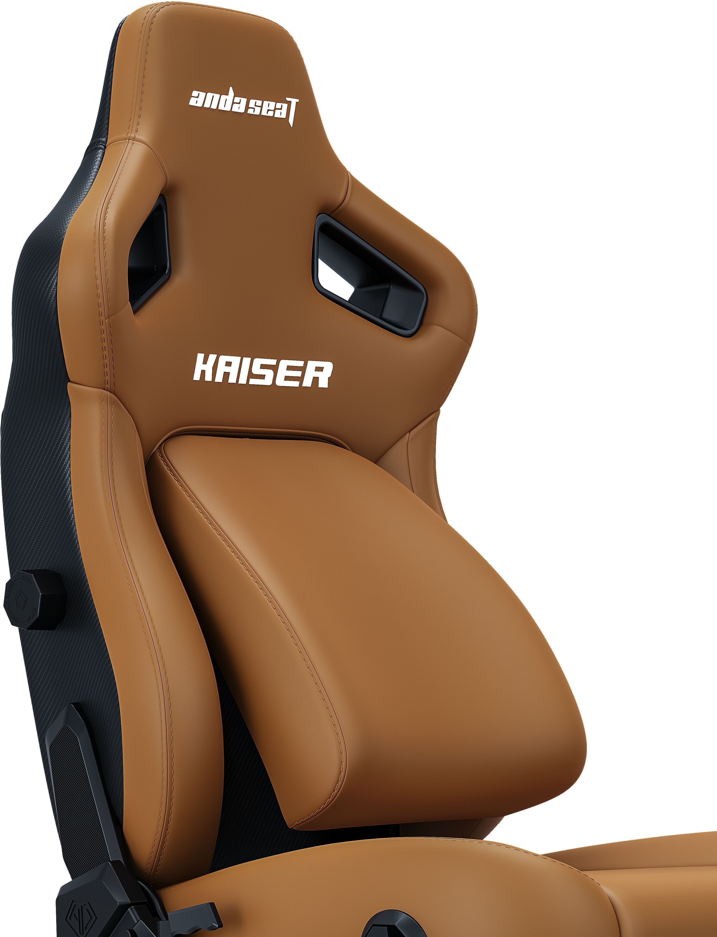 Кресло игровое Anda Seat Kaiser 4 Brown Size L фото8
