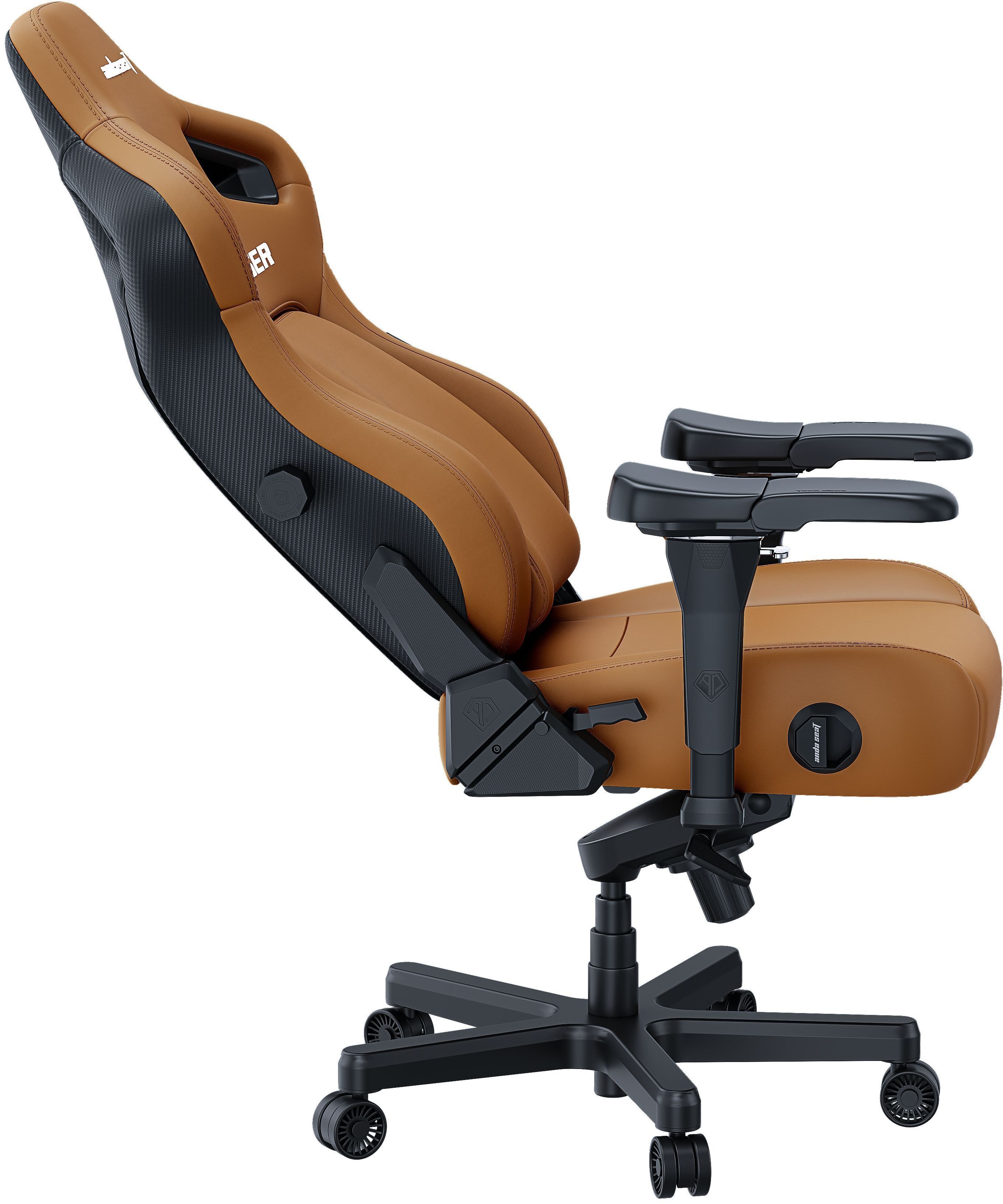 Кресло игровое Anda Seat Kaiser 4 Brown Size L фото3