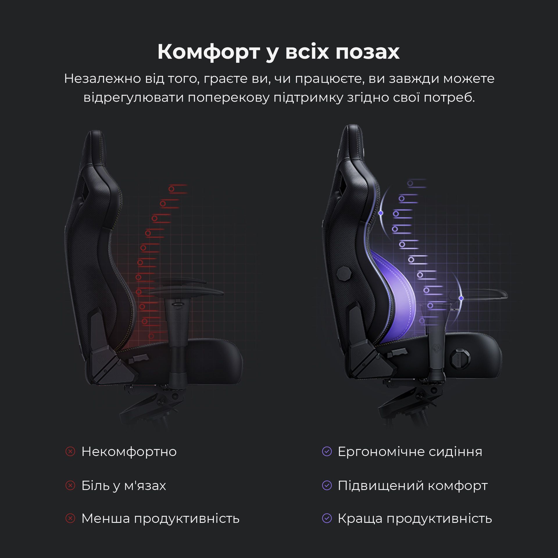 Крісло ігрове Anda Seat Kaiser 4 Orange Size L фото18