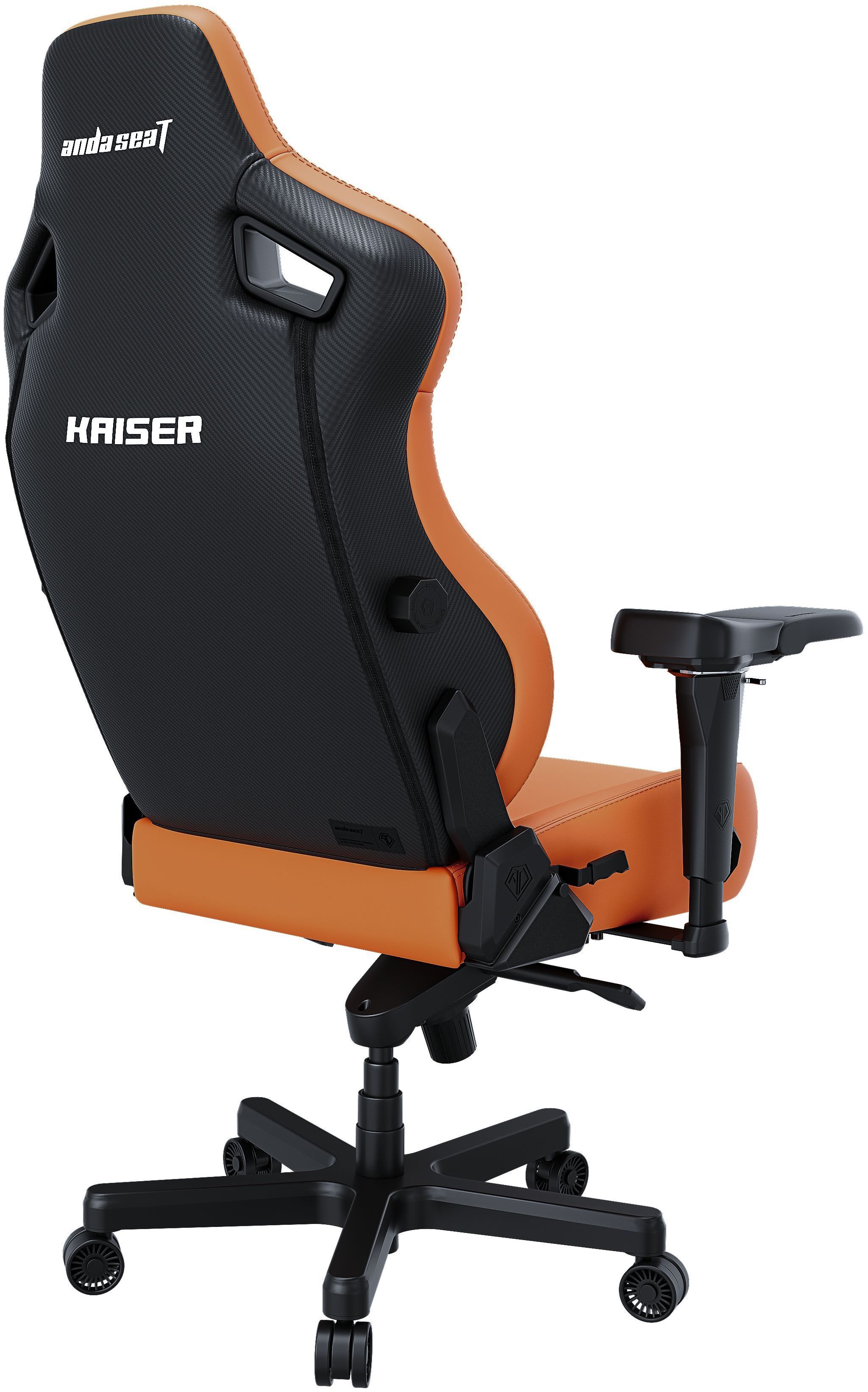 Крісло ігрове Anda Seat Kaiser 4 Orange Size L фото6