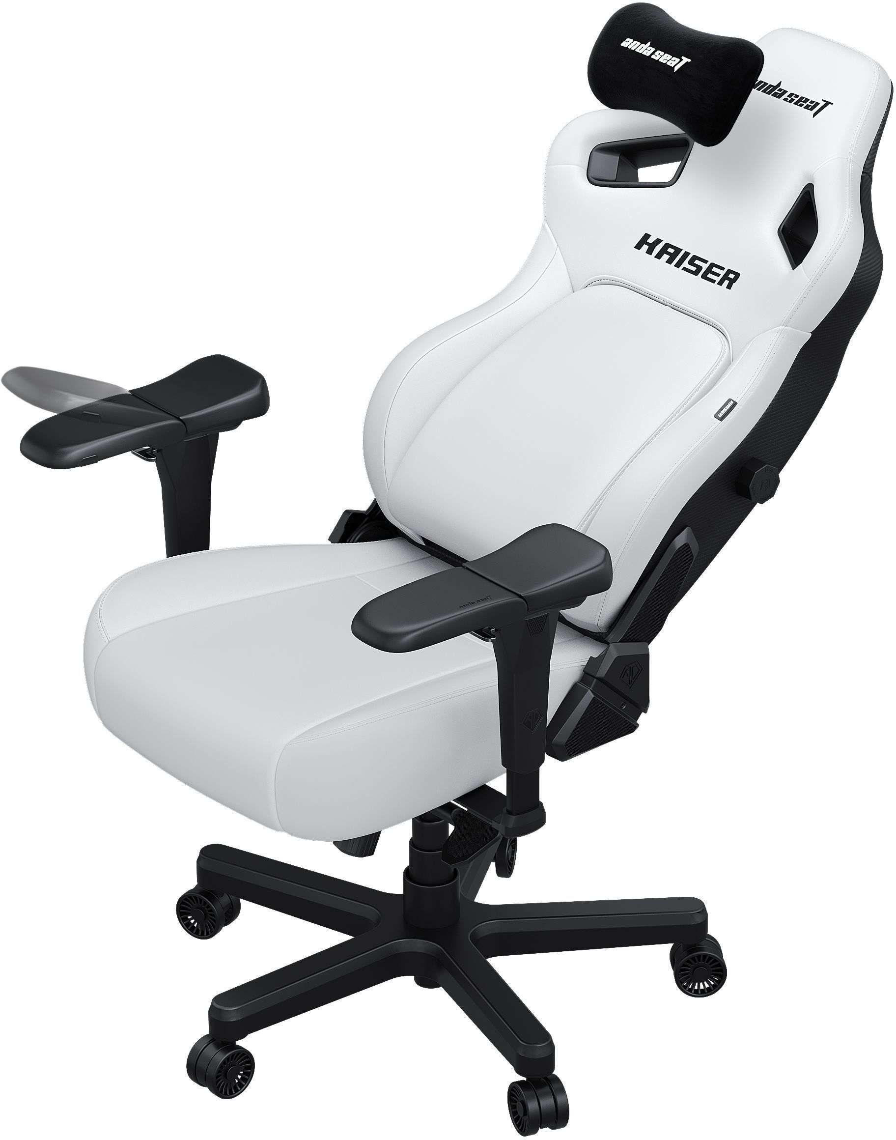 Крісло ігрове Anda Seat Kaiser 4 White Size L фото4