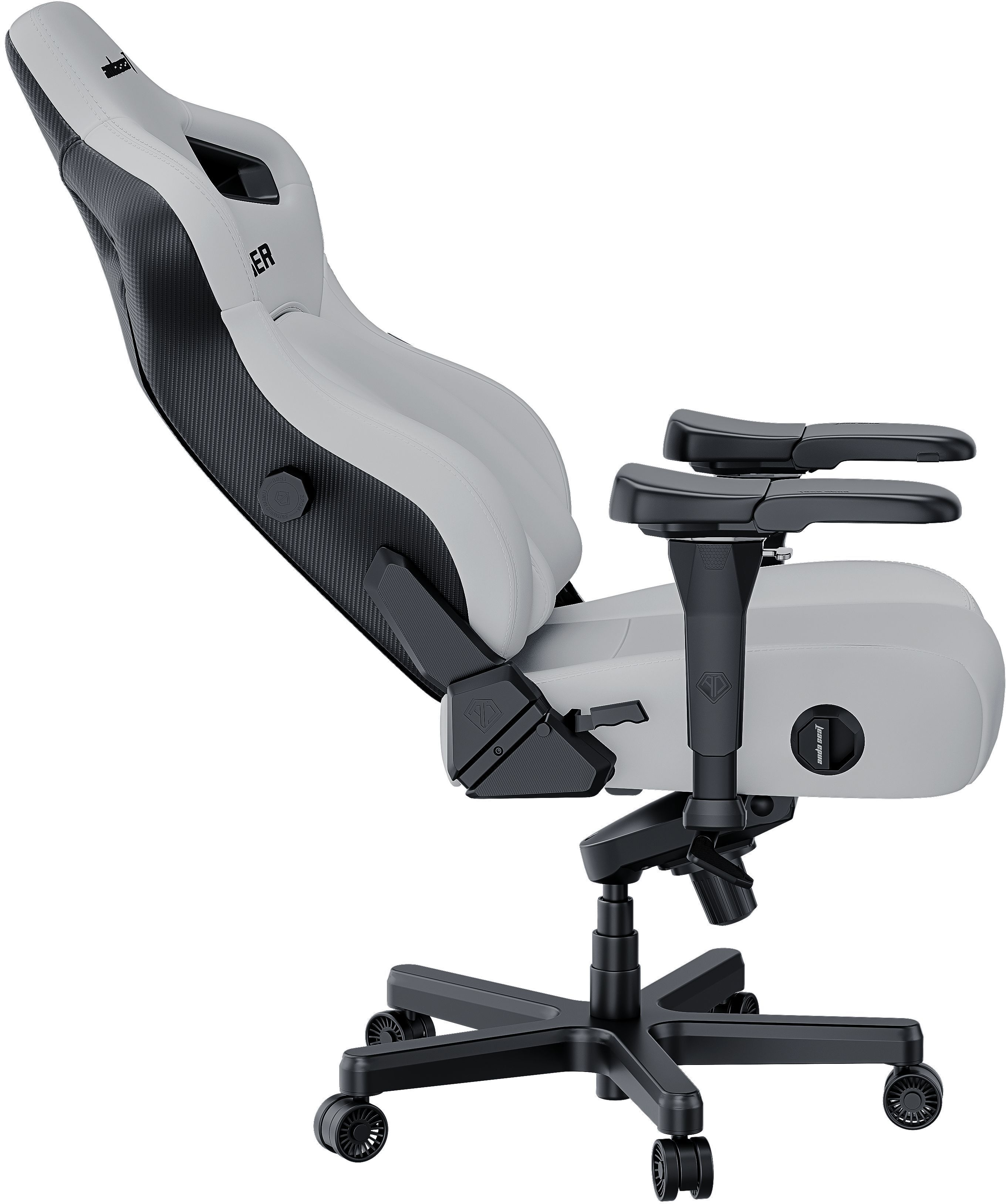 Крісло ігрове Anda Seat Kaiser 4 White Size L фото3