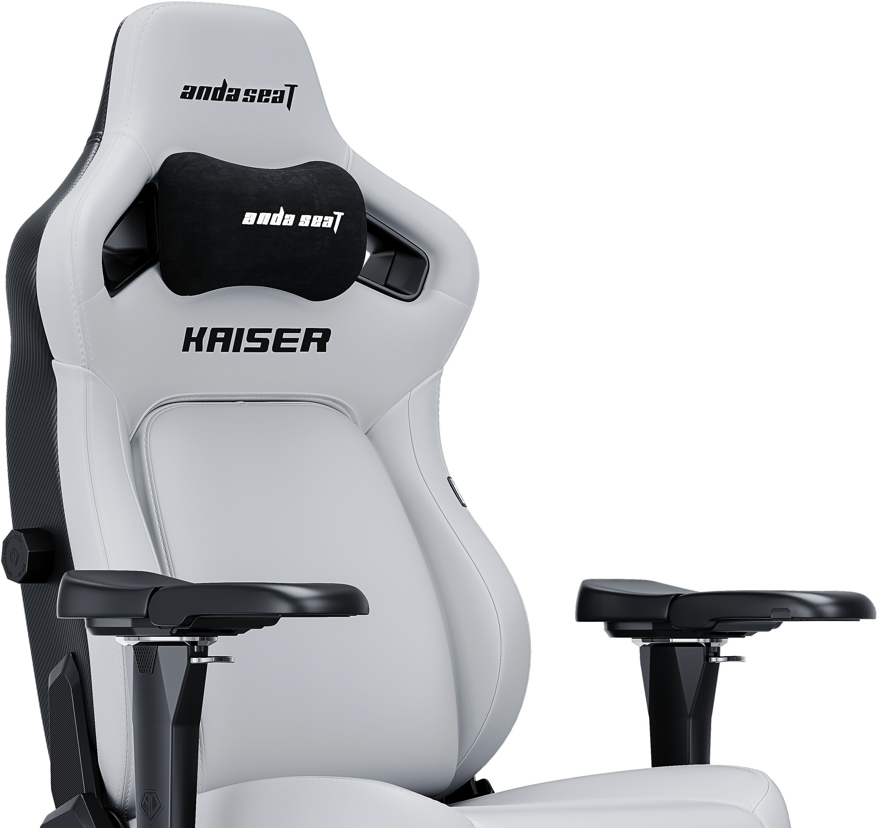 Крісло ігрове Anda Seat Kaiser 4 White Size L фото8