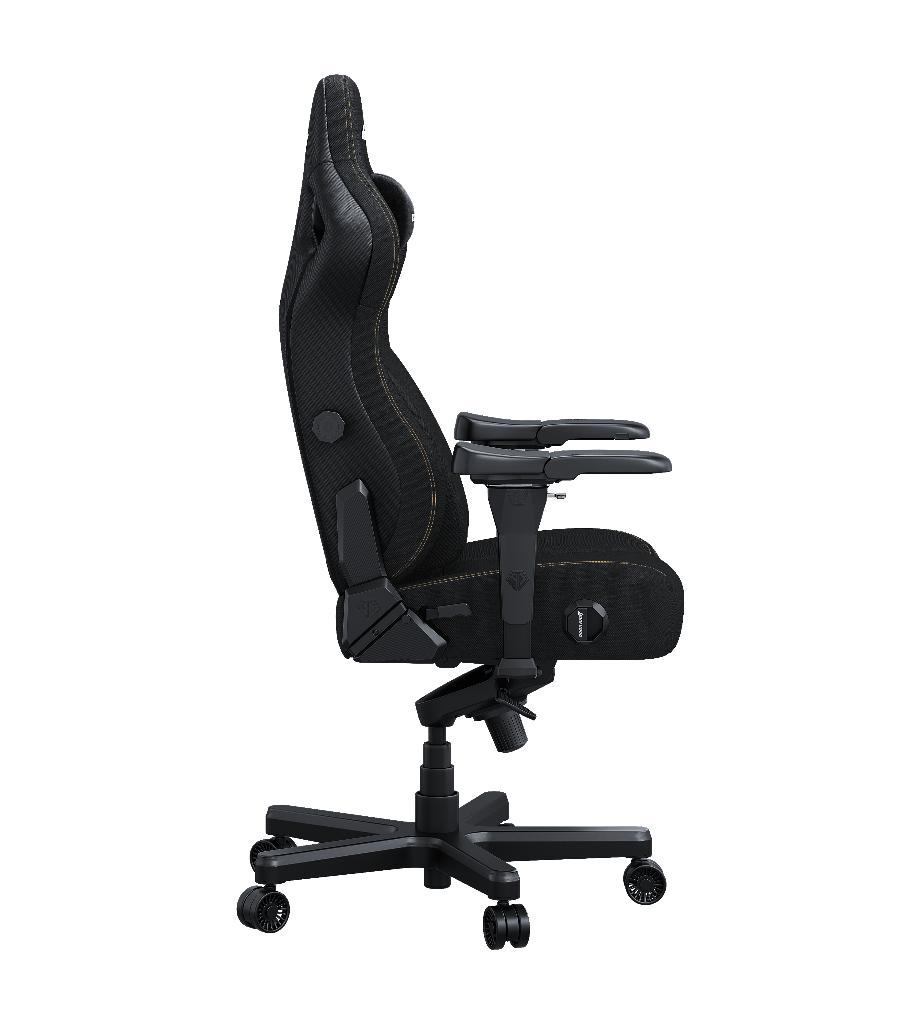Крісло ігрове Anda Seat Kaiser 4 Black Fabric Size XL фото