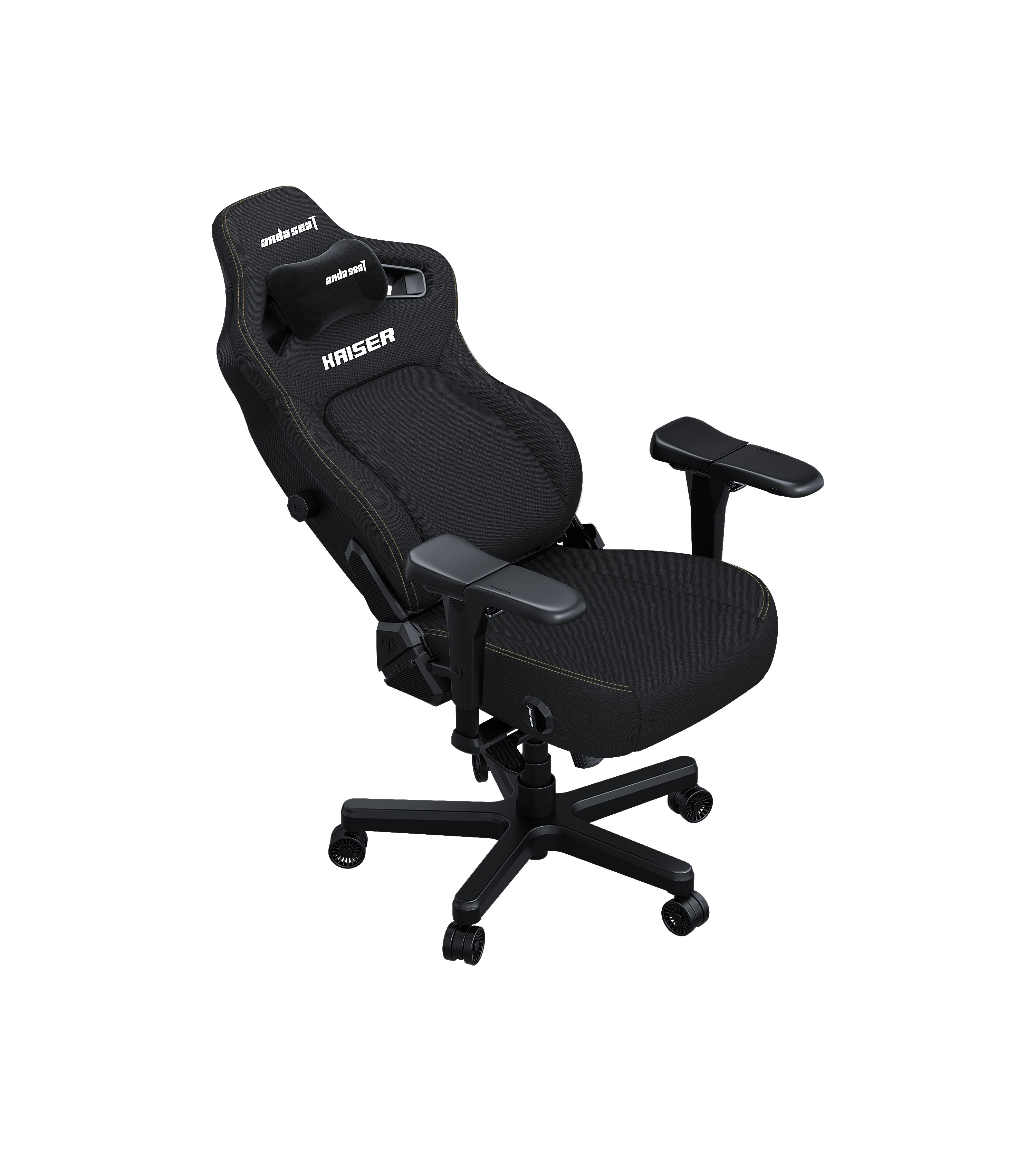Крісло ігрове Anda Seat Kaiser 4 Black Fabric Size XL фото