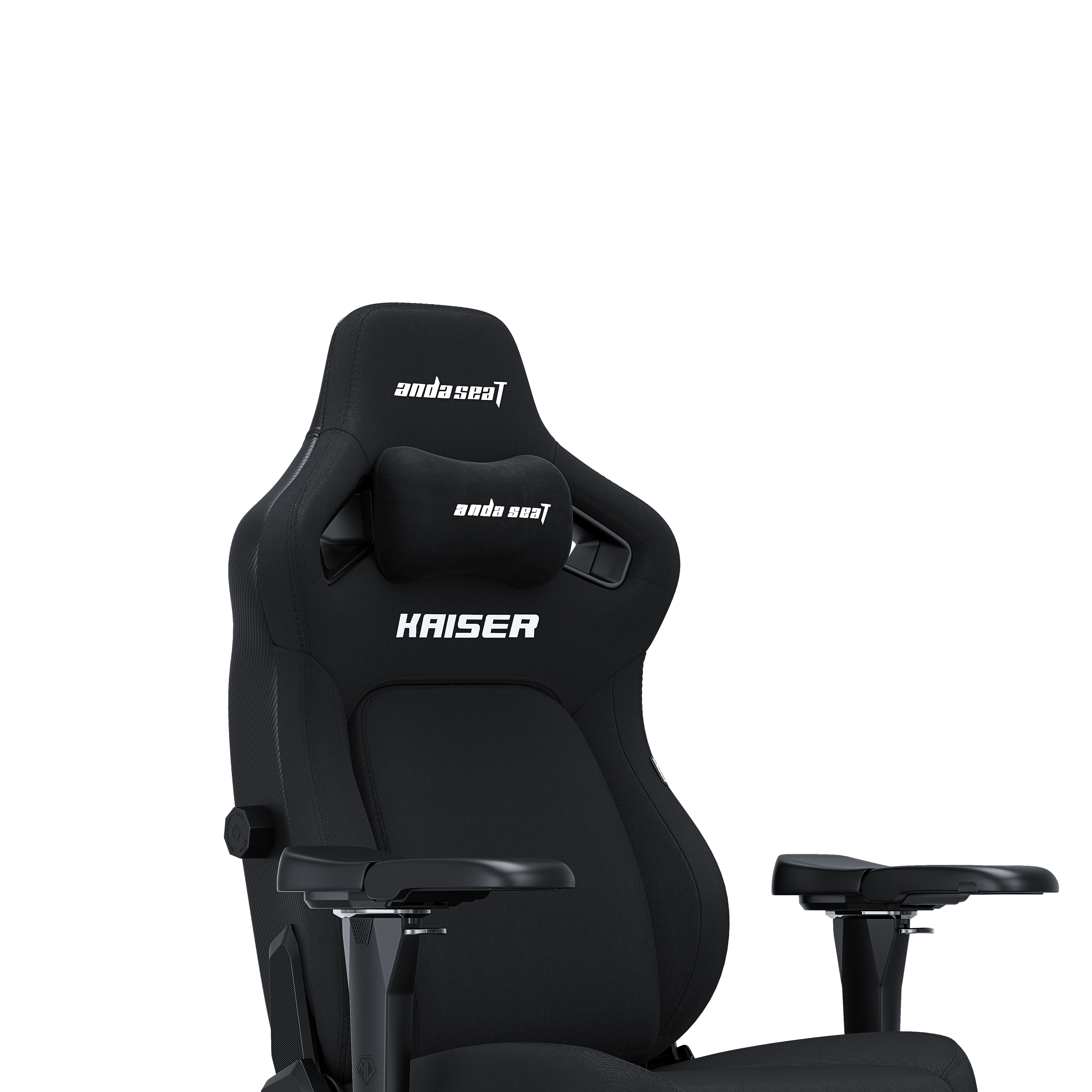Крісло ігрове Anda Seat Kaiser 4 Black Fabric Size XL фото