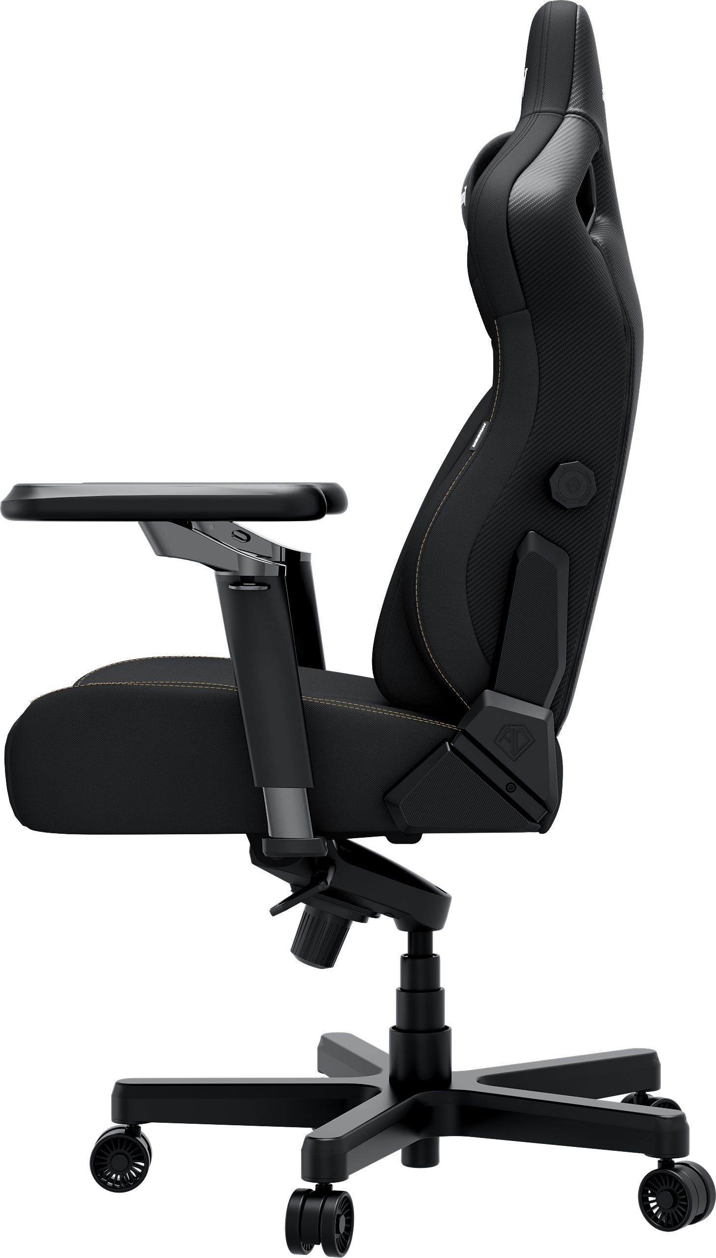 Крісло ігрове Anda Seat Kaiser 4 Black PVC Size XL фото