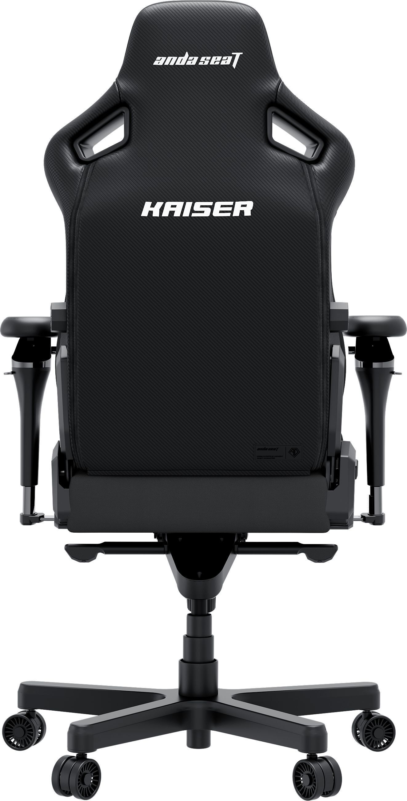 Крісло ігрове Anda Seat Kaiser 4 Black PVC Size XL фото