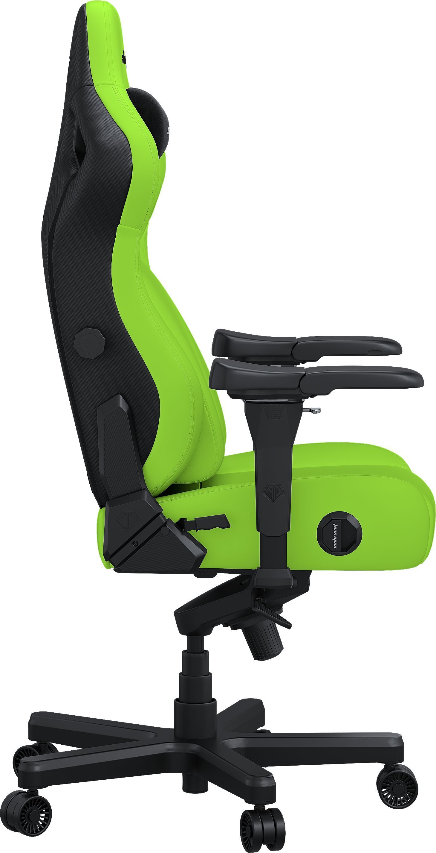 Кресло игровое Anda Seat Kaiser 4 Bright Green PVC Size XL фото6