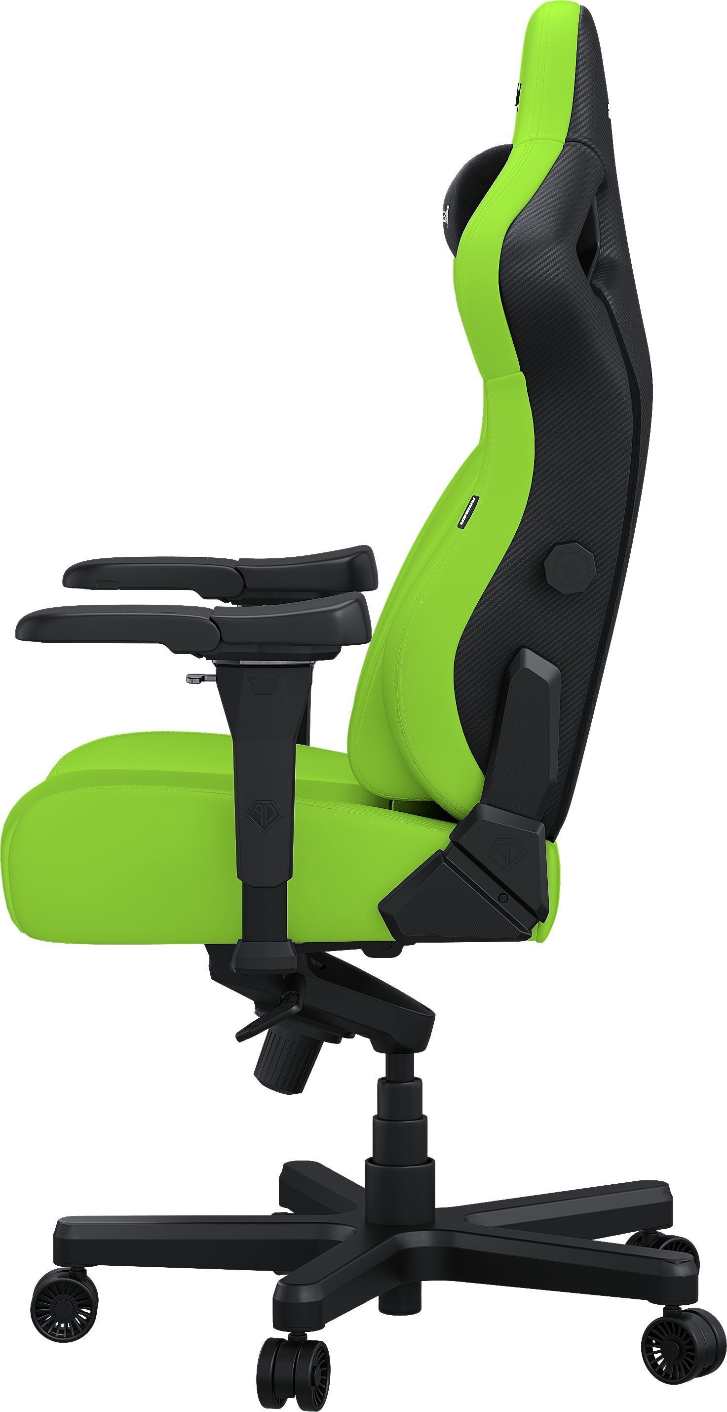 Кресло игровое Anda Seat Kaiser 4 Bright Green PVC Size XL фото8