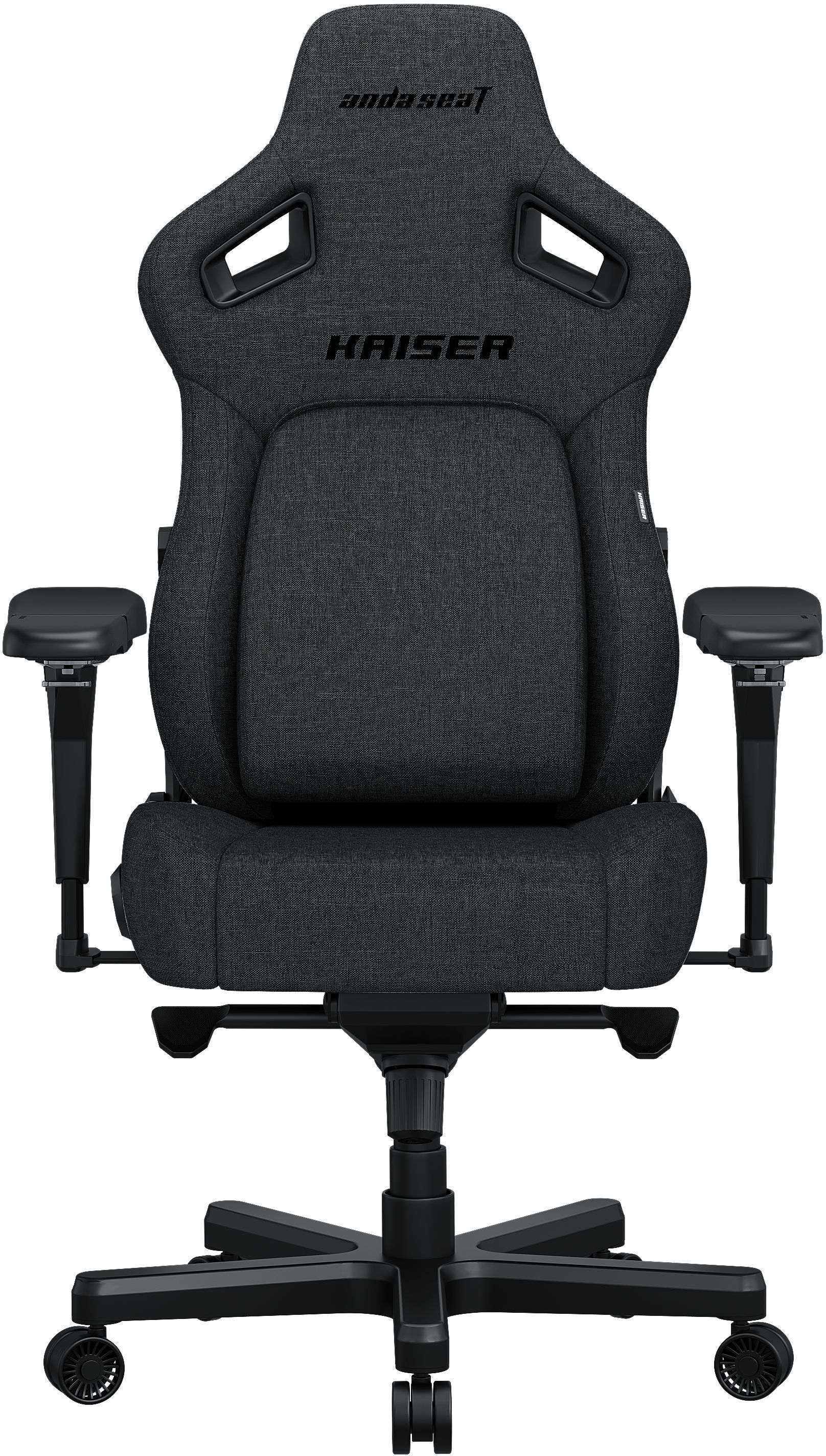 Кресло игровое Anda Seat Kaiser 4 Dark Grey Fabric Size XL фото7