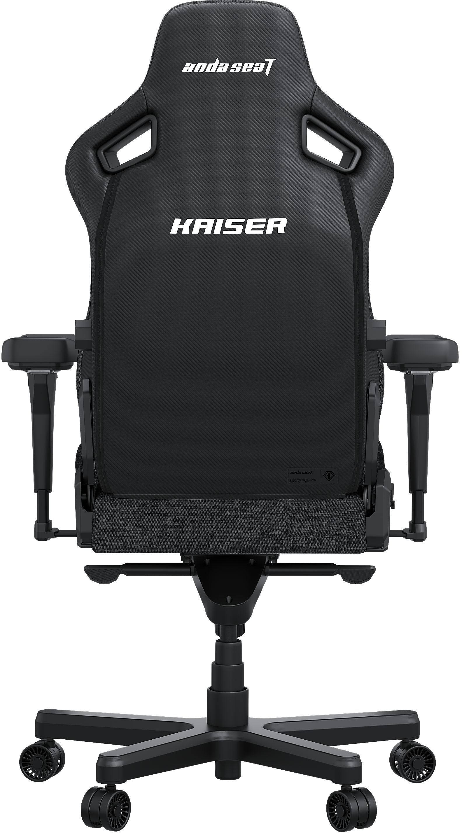 Кресло игровое Anda Seat Kaiser 4 Dark Grey Fabric Size XL фото11