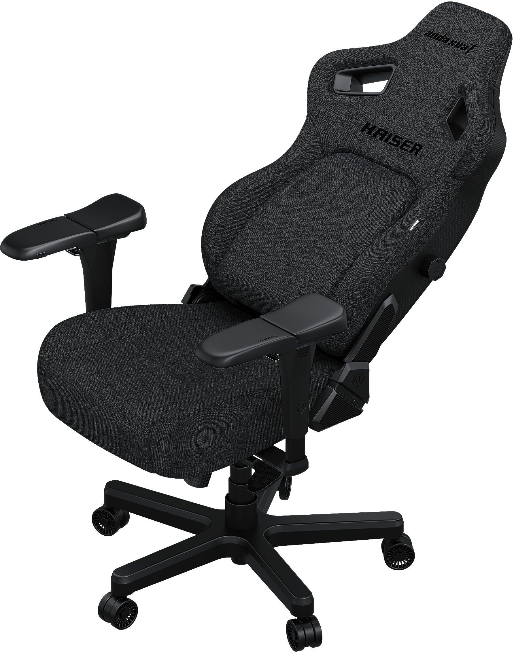 Кресло игровое Anda Seat Kaiser 4 Dark Grey Fabric Size XL фото10