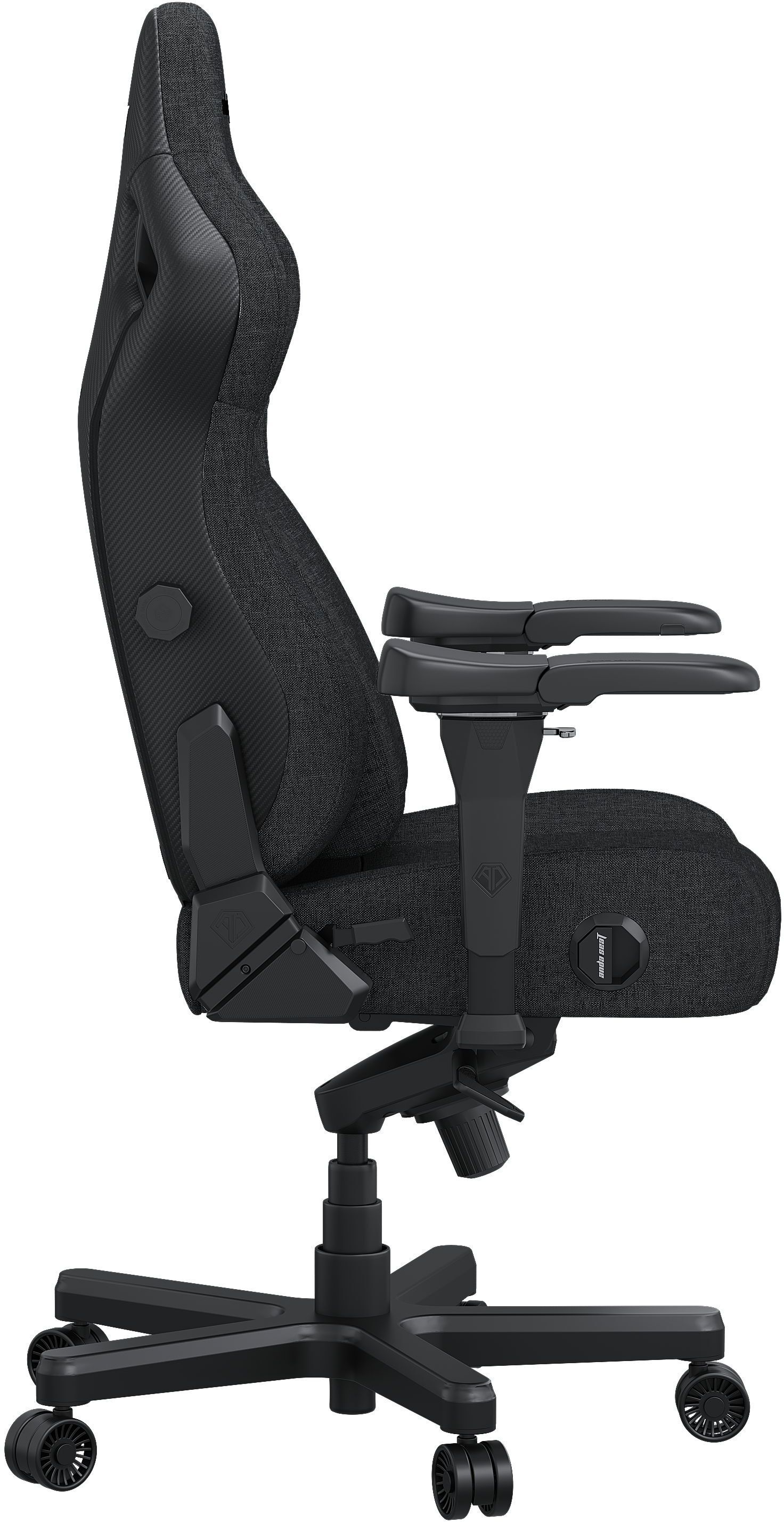Кресло игровое Anda Seat Kaiser 4 Dark Grey Fabric Size XL фото5