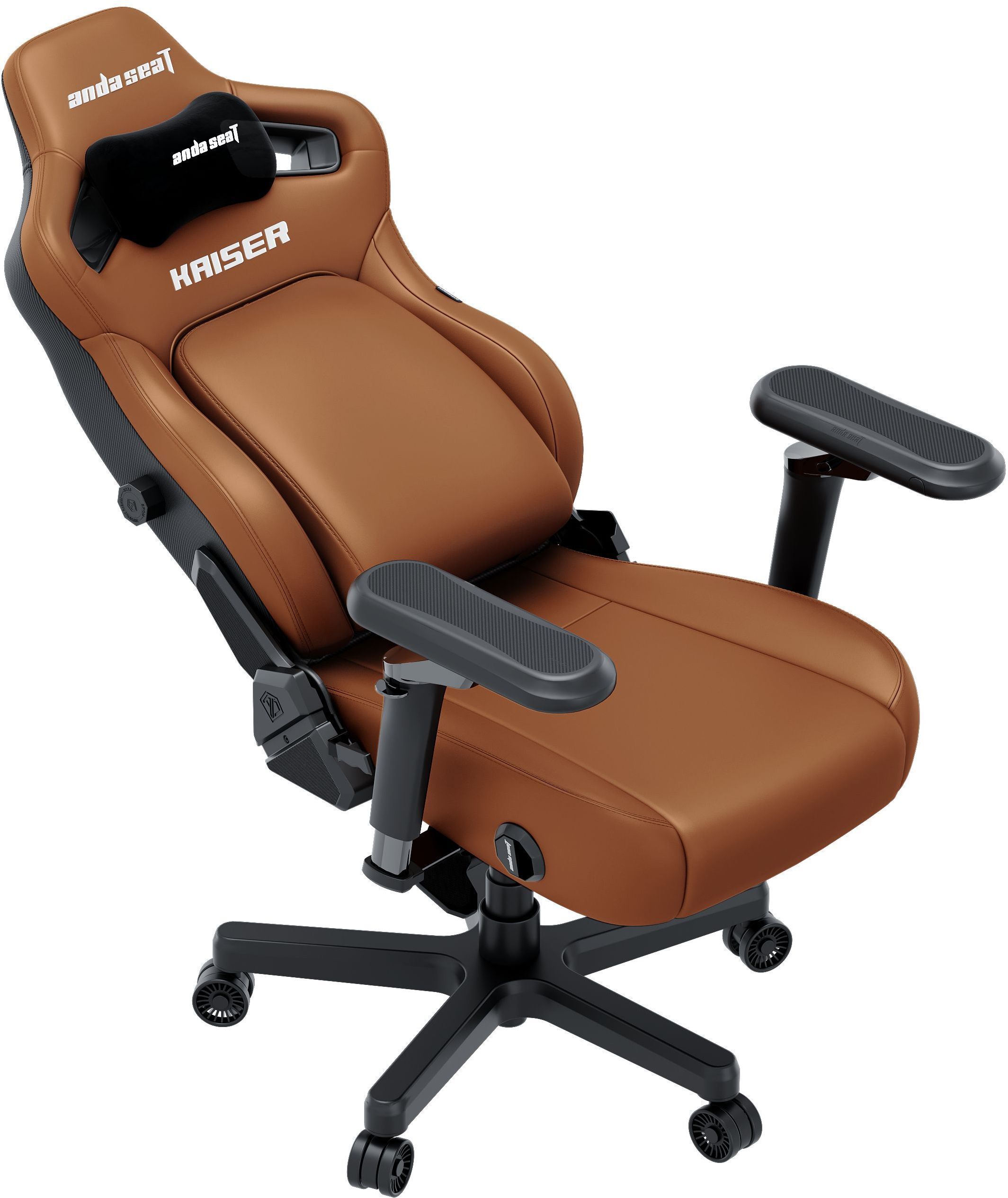 Крісло ігрове Anda Seat Kaiser 4 Brown Size XL фото4