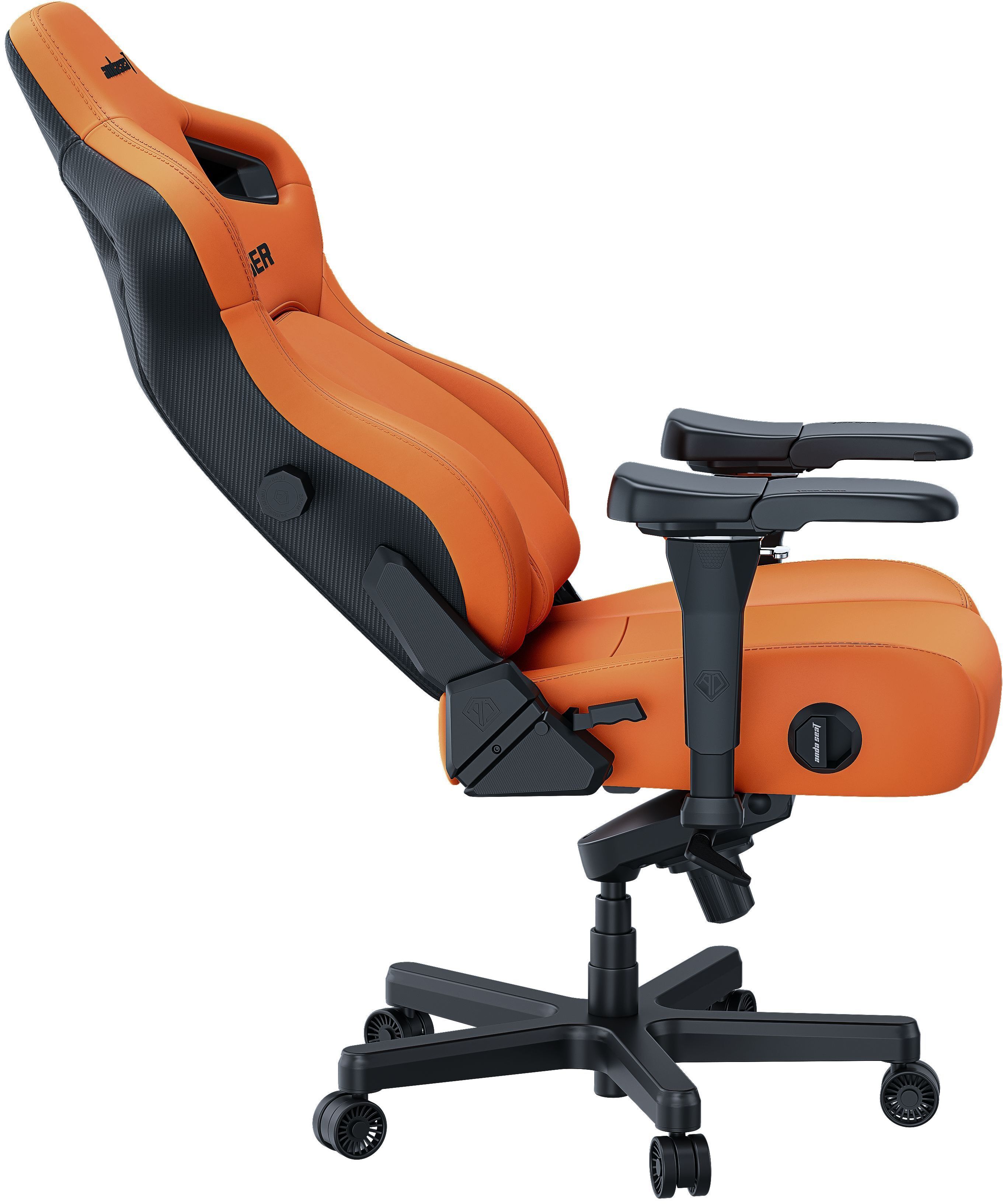 Кресло игровое Anda Seat Kaiser 4 Orange Size XL фото3