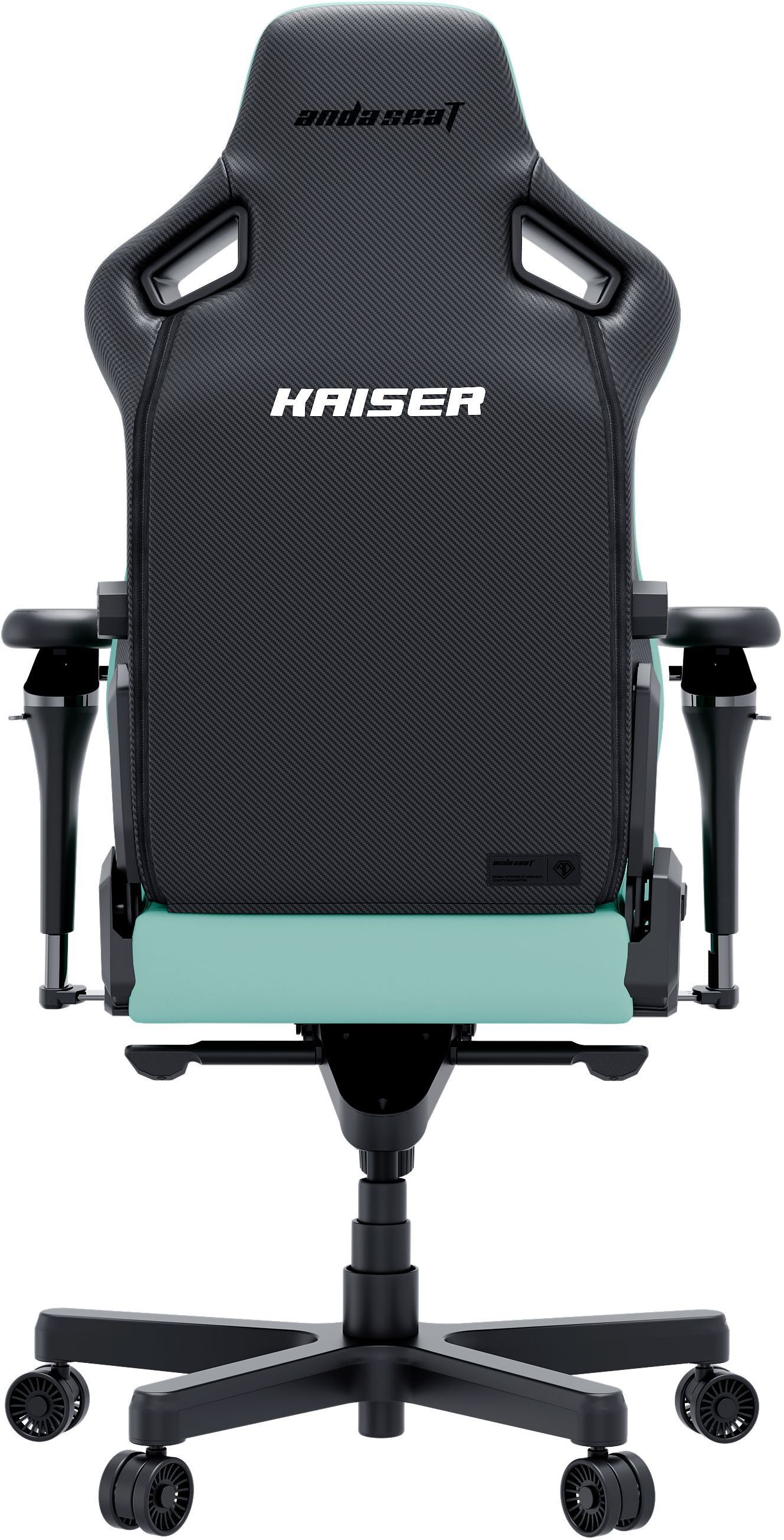 Кресло игровое Anda Seat Kaiser 4 V2 Green PVC Size XL фото6