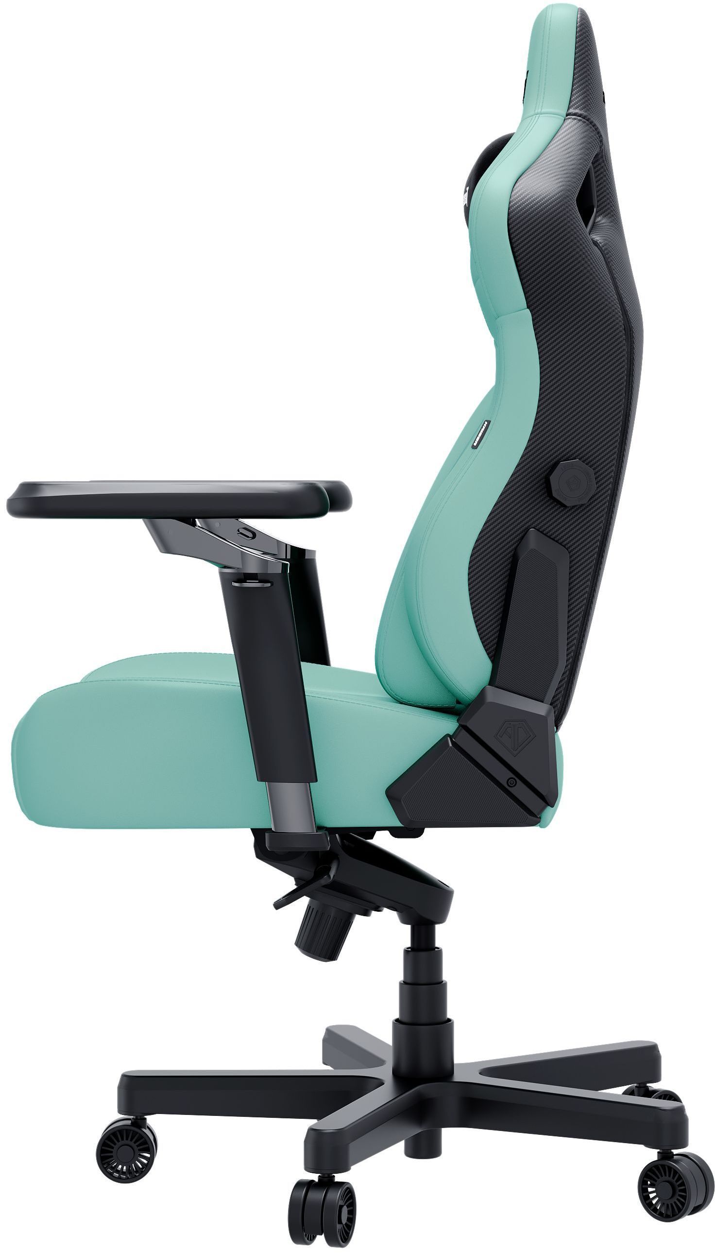 Кресло игровое Anda Seat Kaiser 4 V2 Green PVC Size XL фото7
