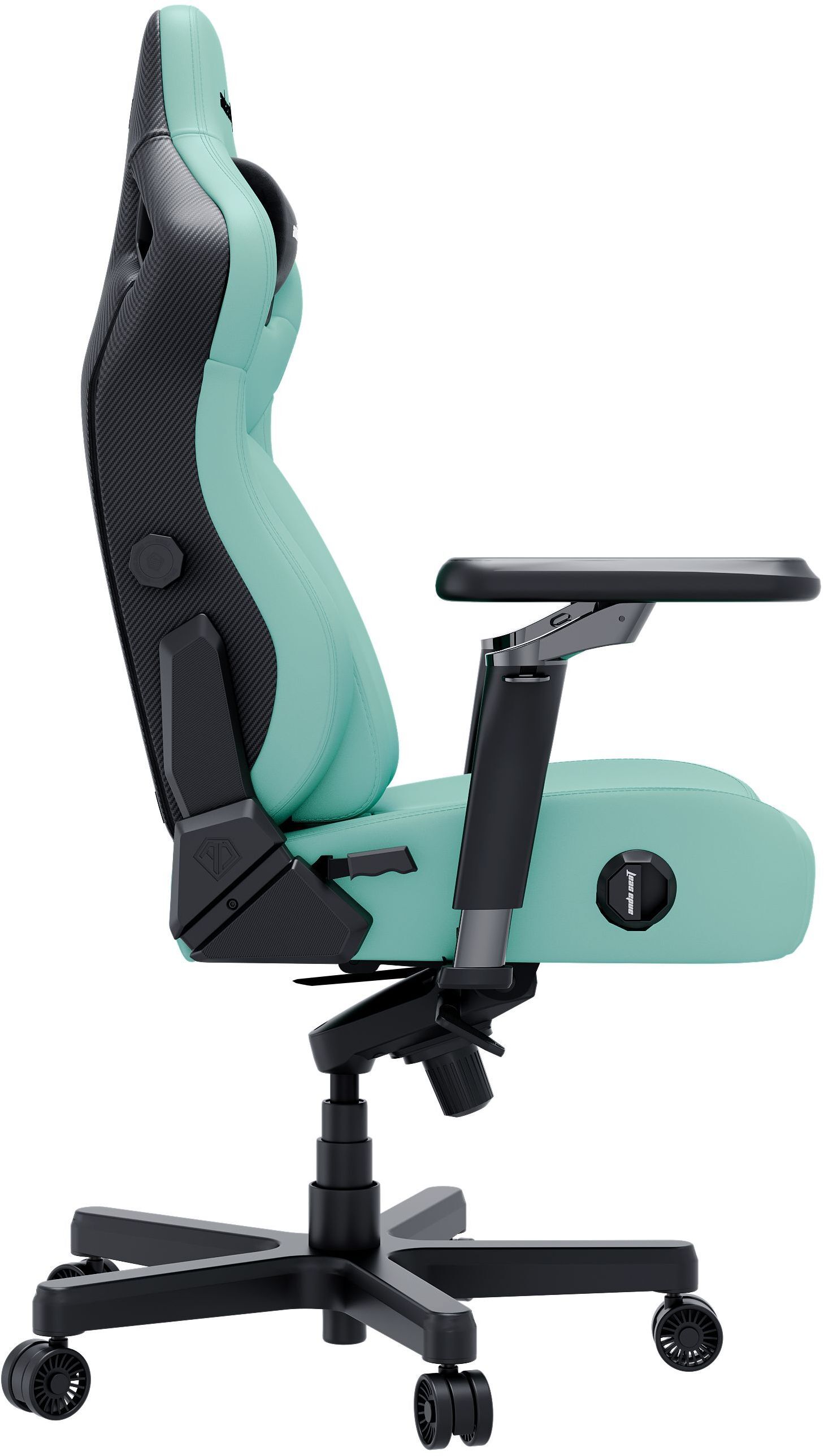 Кресло игровое Anda Seat Kaiser 4 V2 Green PVC Size XL фото5
