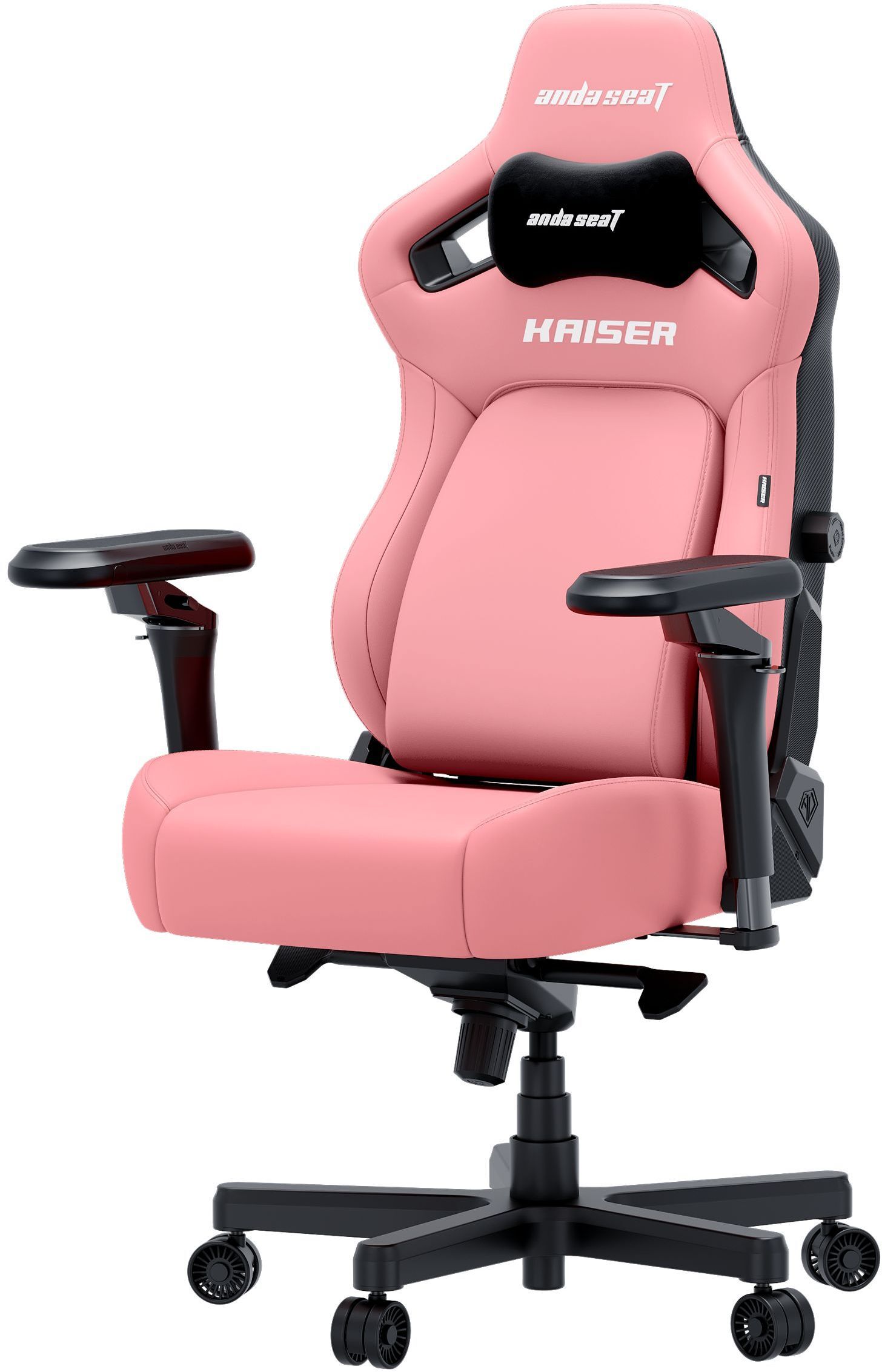 Кресло игровое Anda Seat Kaiser 4 V2 Pink PVC Size XL фото3