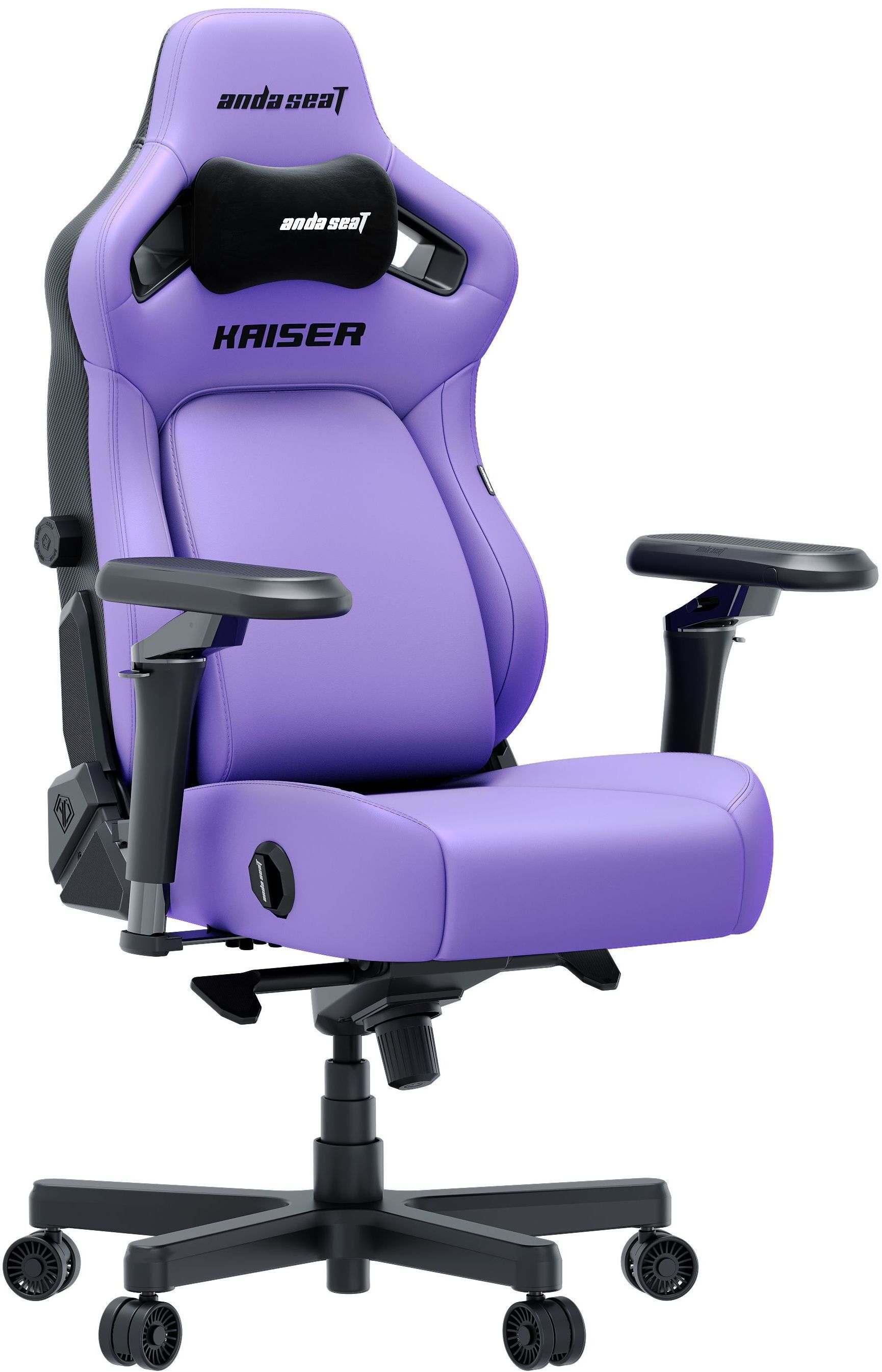 Кресло игровое Anda Seat Kaiser 4 V2 Purple PVC Size XL фото2