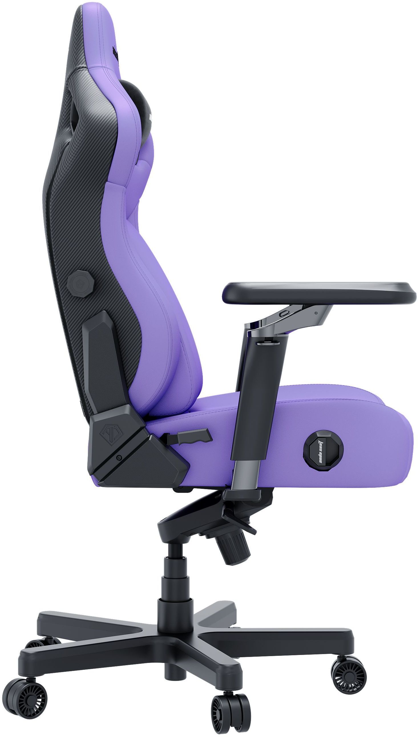Кресло игровое Anda Seat Kaiser 4 V2 Purple PVC Size XL фото5