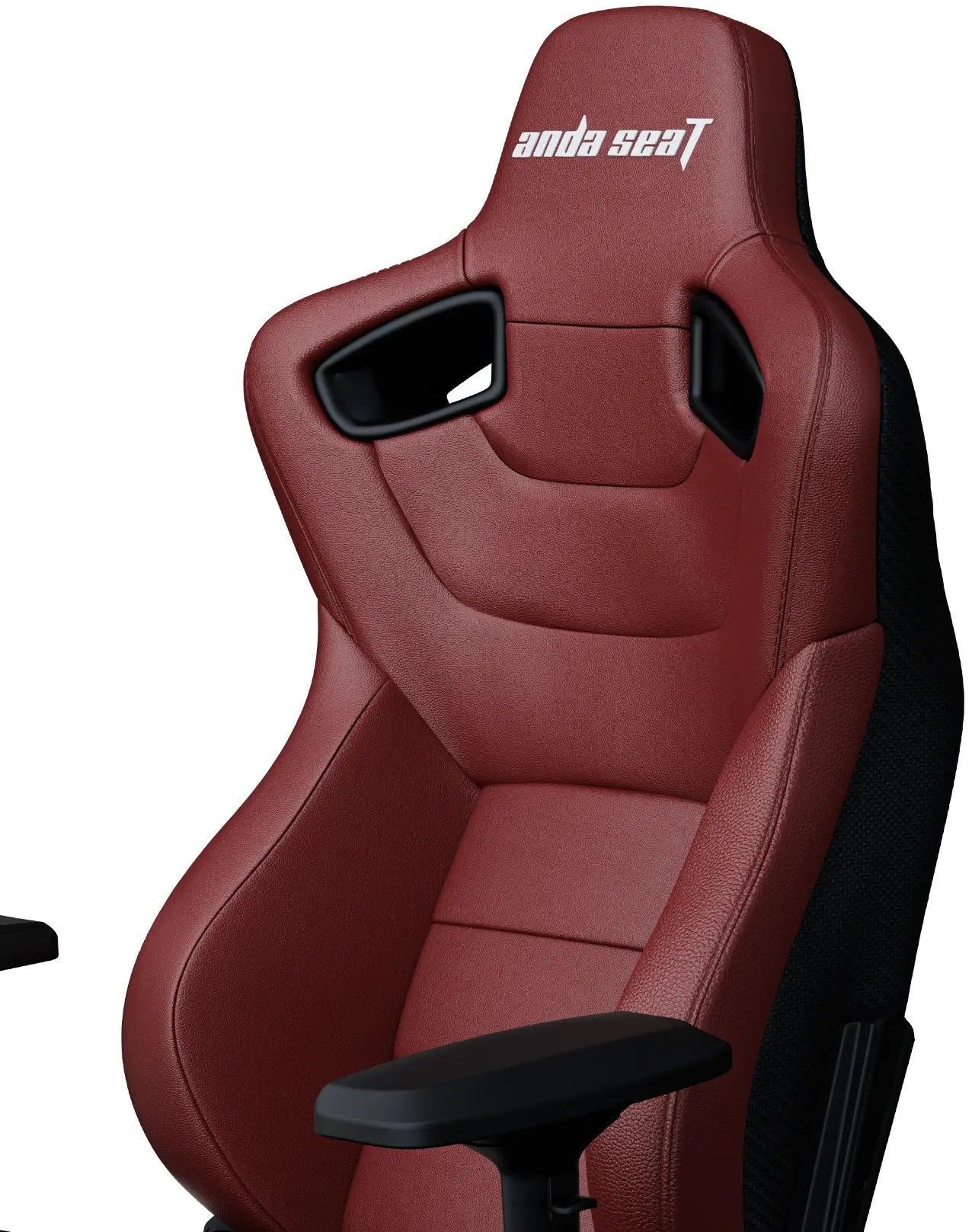Крісло ігрове Anda Seat Kaiser 2 Black/Maroon Size XL фото6