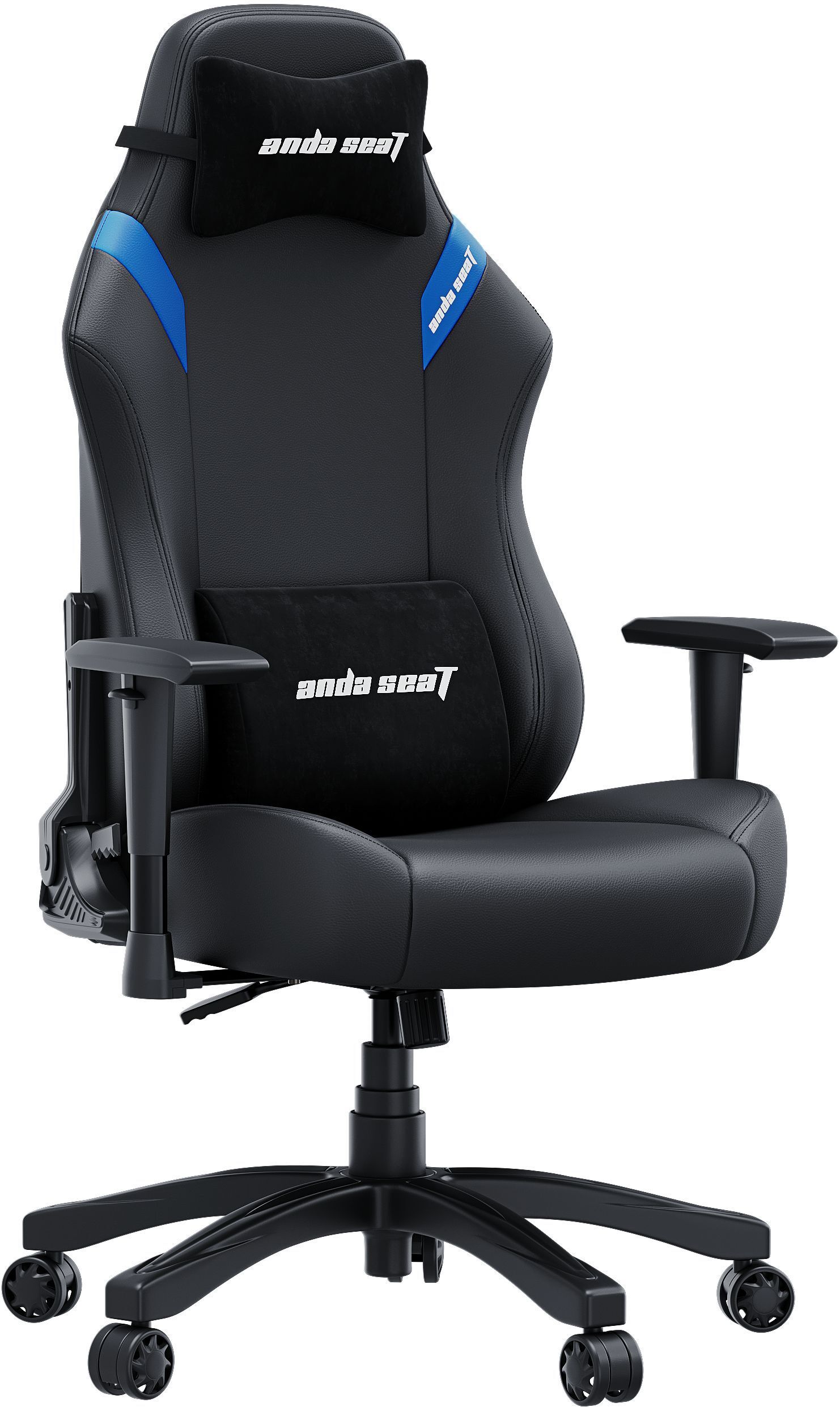Крісло ігрове Anda Seat Luna Black/Blue Size L фото