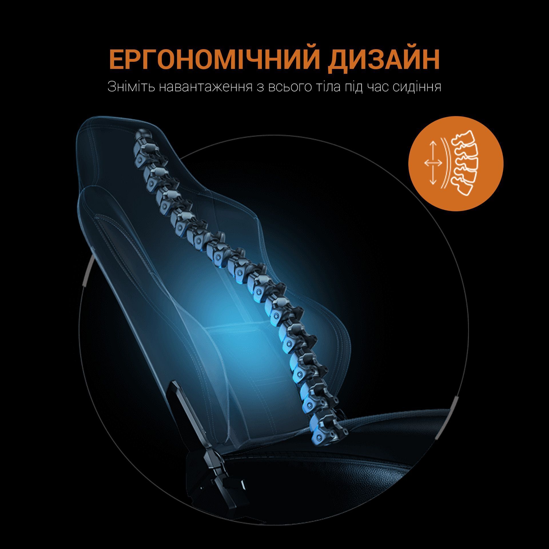 Кресло игровое Anda Seat Phantom Tiger Edition Black Size L фото12