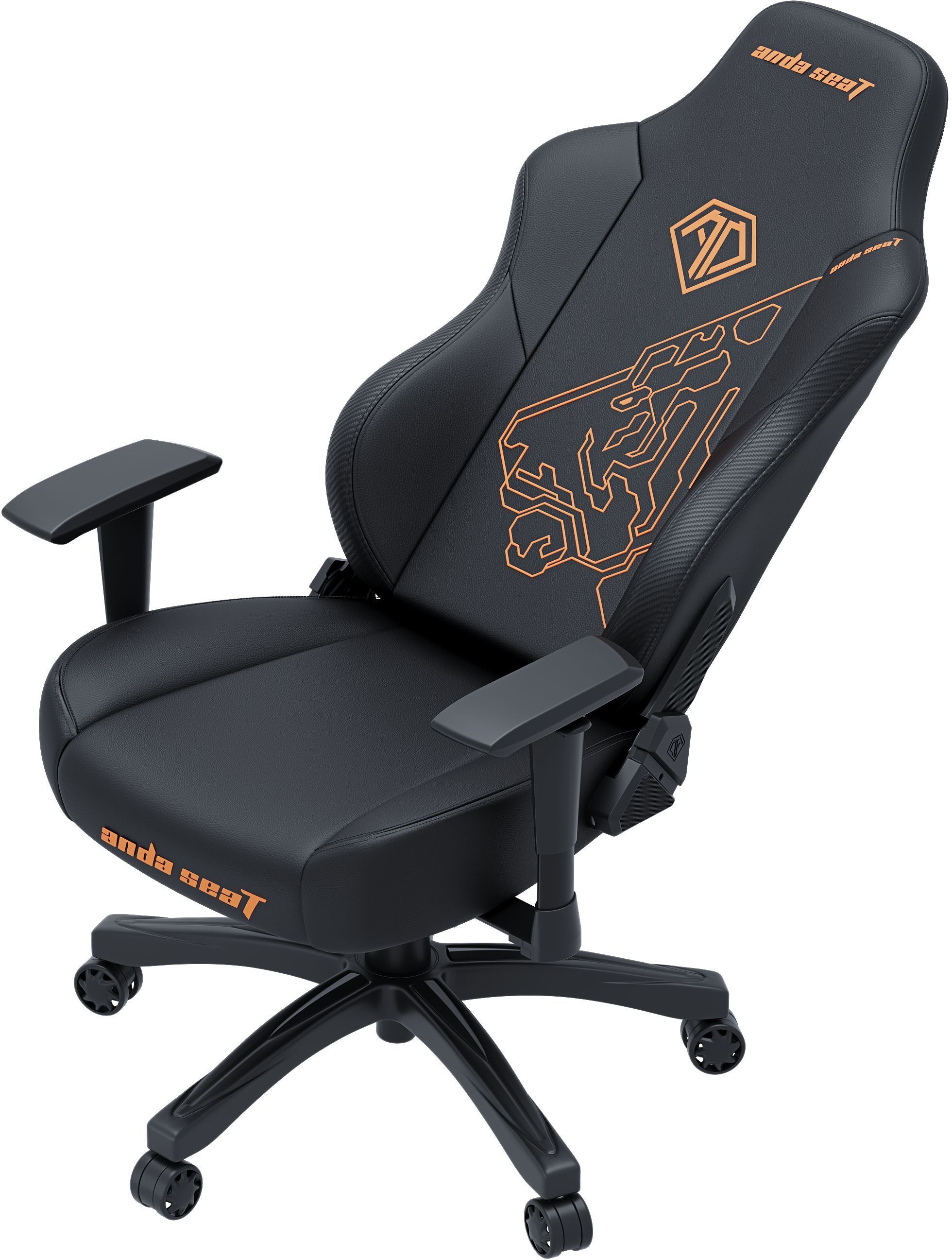 Кресло игровое Anda Seat Phantom Tiger Edition Black Size L фото8