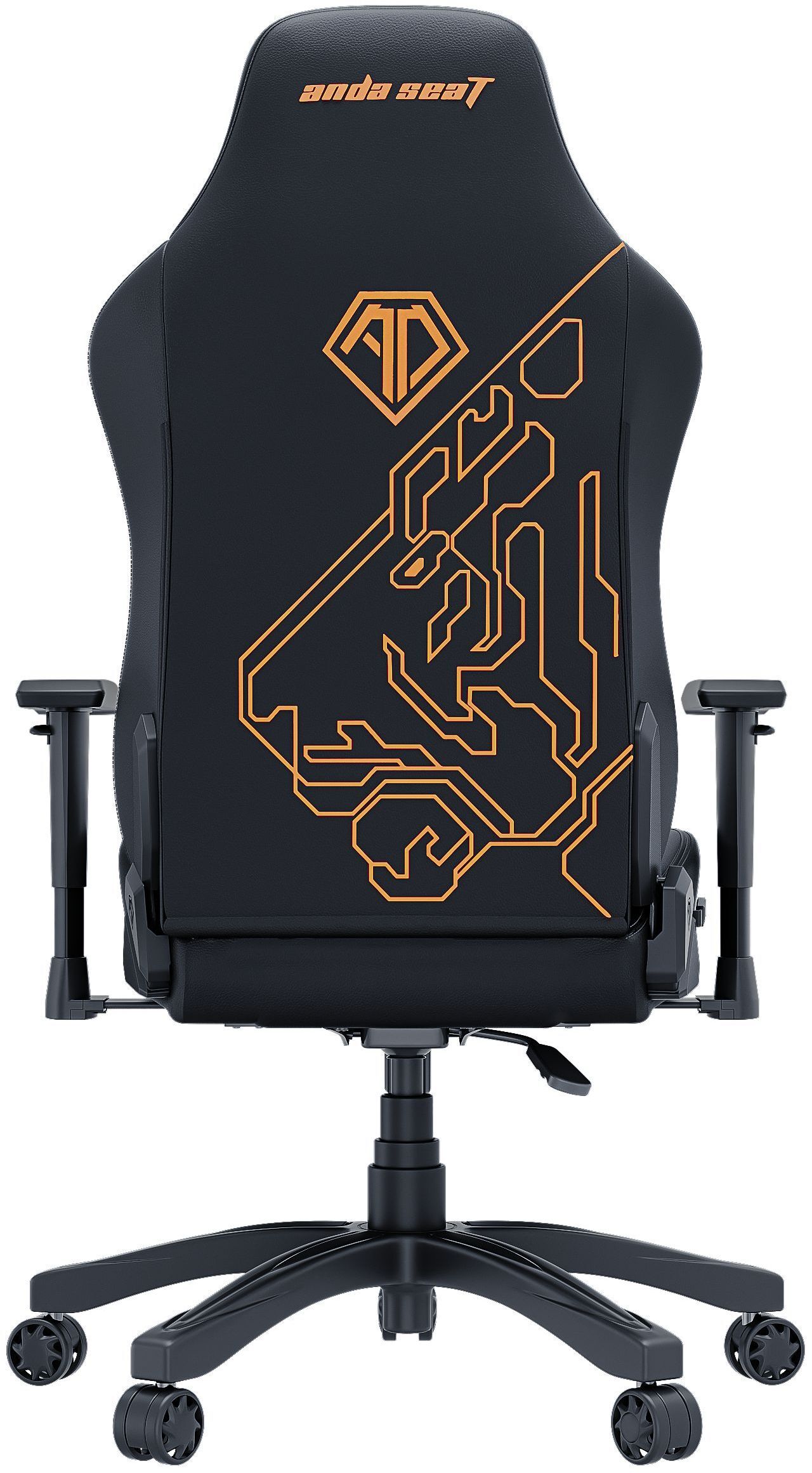 Кресло игровое Anda Seat Phantom Tiger Edition Black Size L фото7