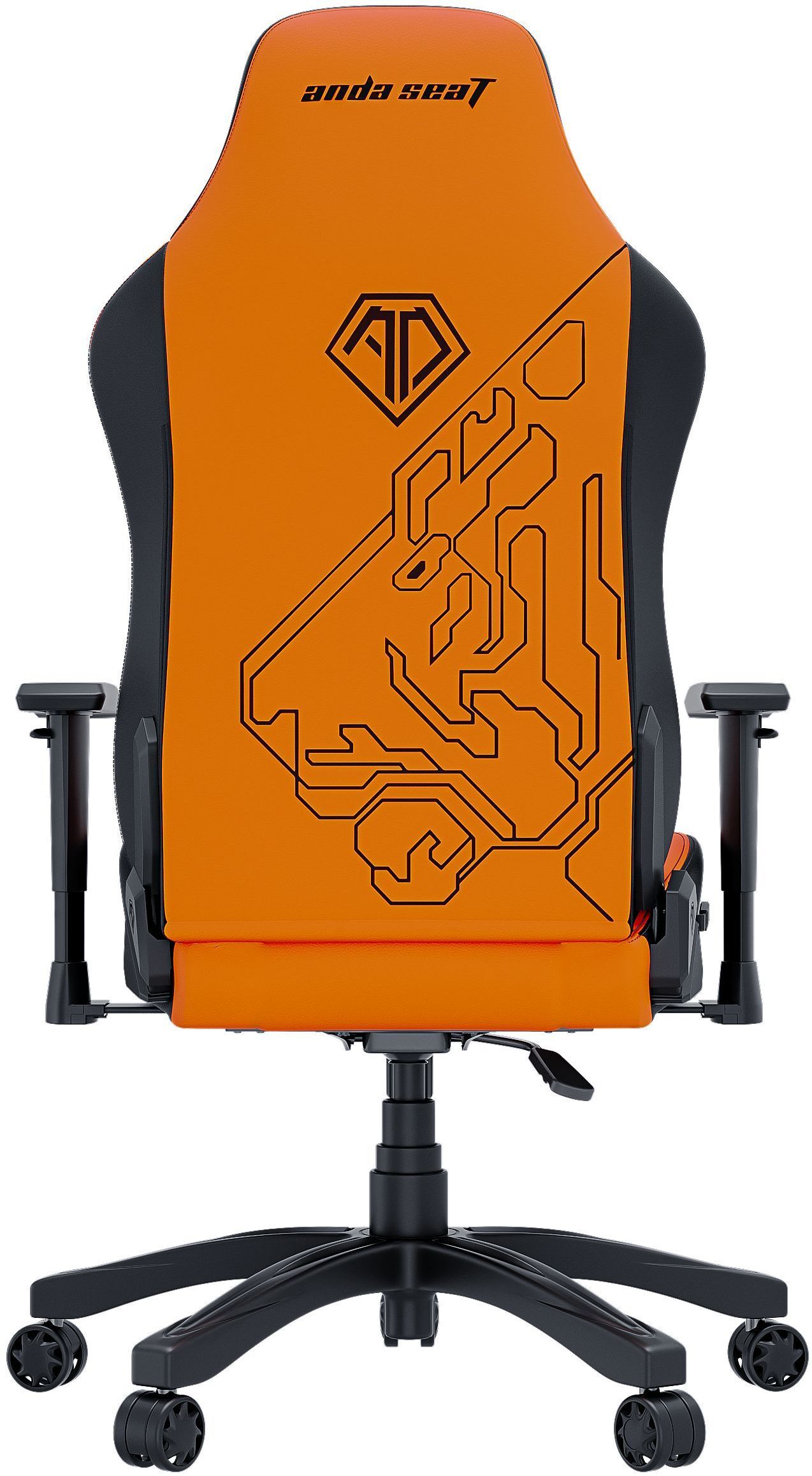 Кресло игровое Anda Seat Phantom Tiger Edition Orange Size L фото8