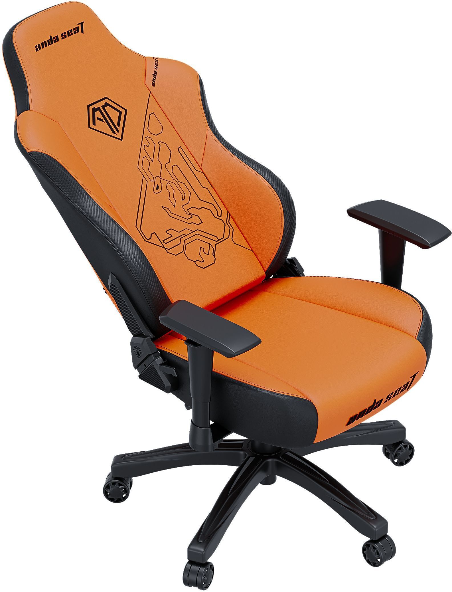 Кресло игровое Anda Seat Phantom Tiger Edition Orange Size L фото7