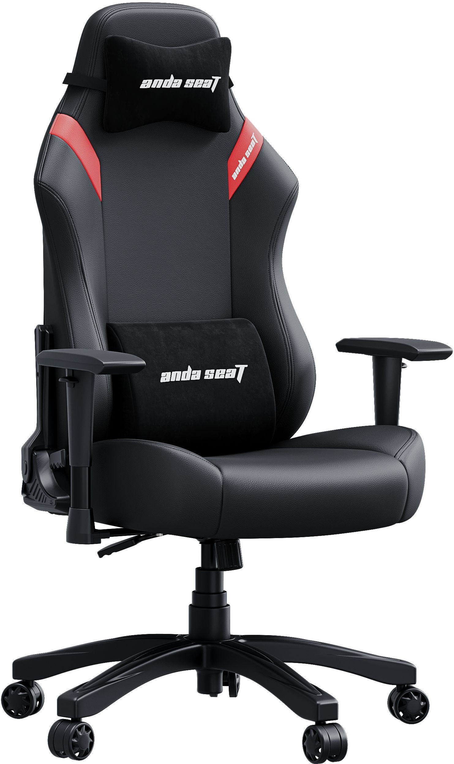 Крісло ігрове Anda Seat Luna Black/Red Size L фото2