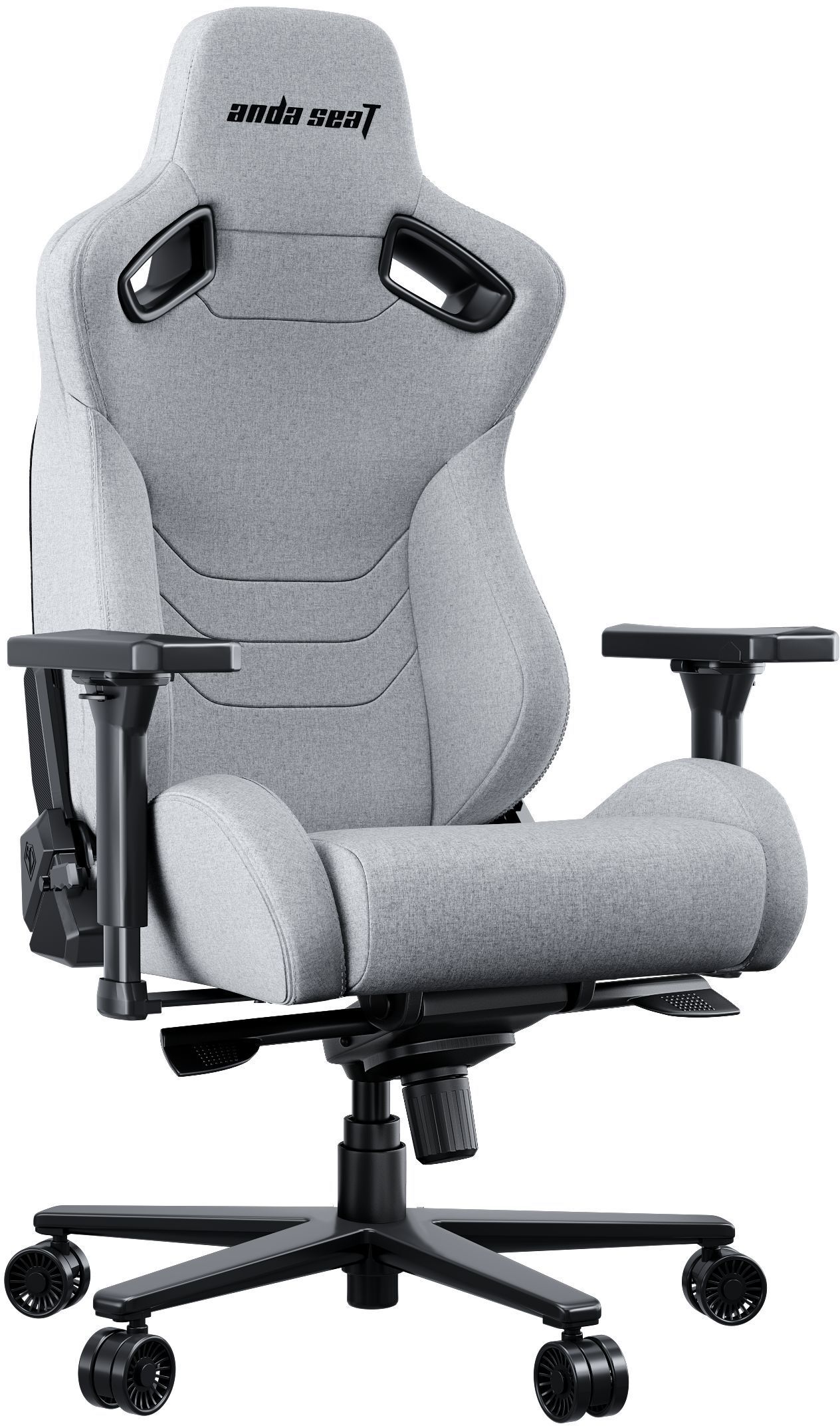 Кресло игровое Anda Seat Kaiser 2 Pro Grey Fabric Size XL фото9