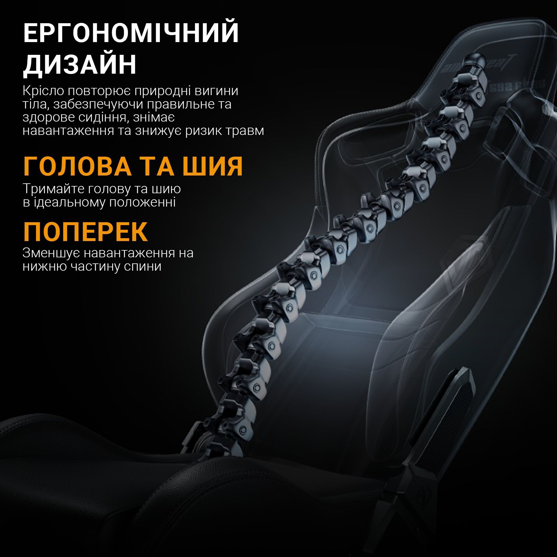 Кресло игровое Anda Seat Kaiser 2 Pro Grey Fabric Size XL фото17