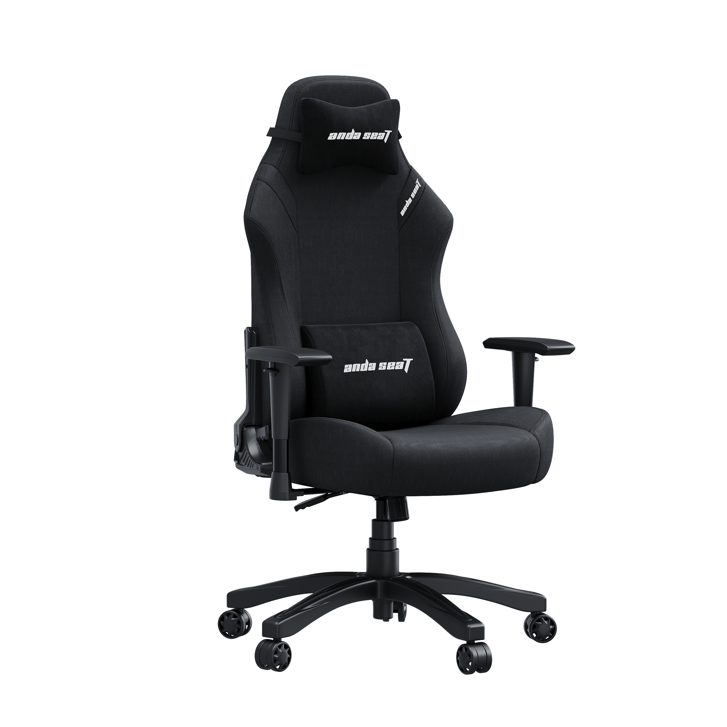 Крісло ігрове Anda Seat Luna Fabric Black Size L фото3