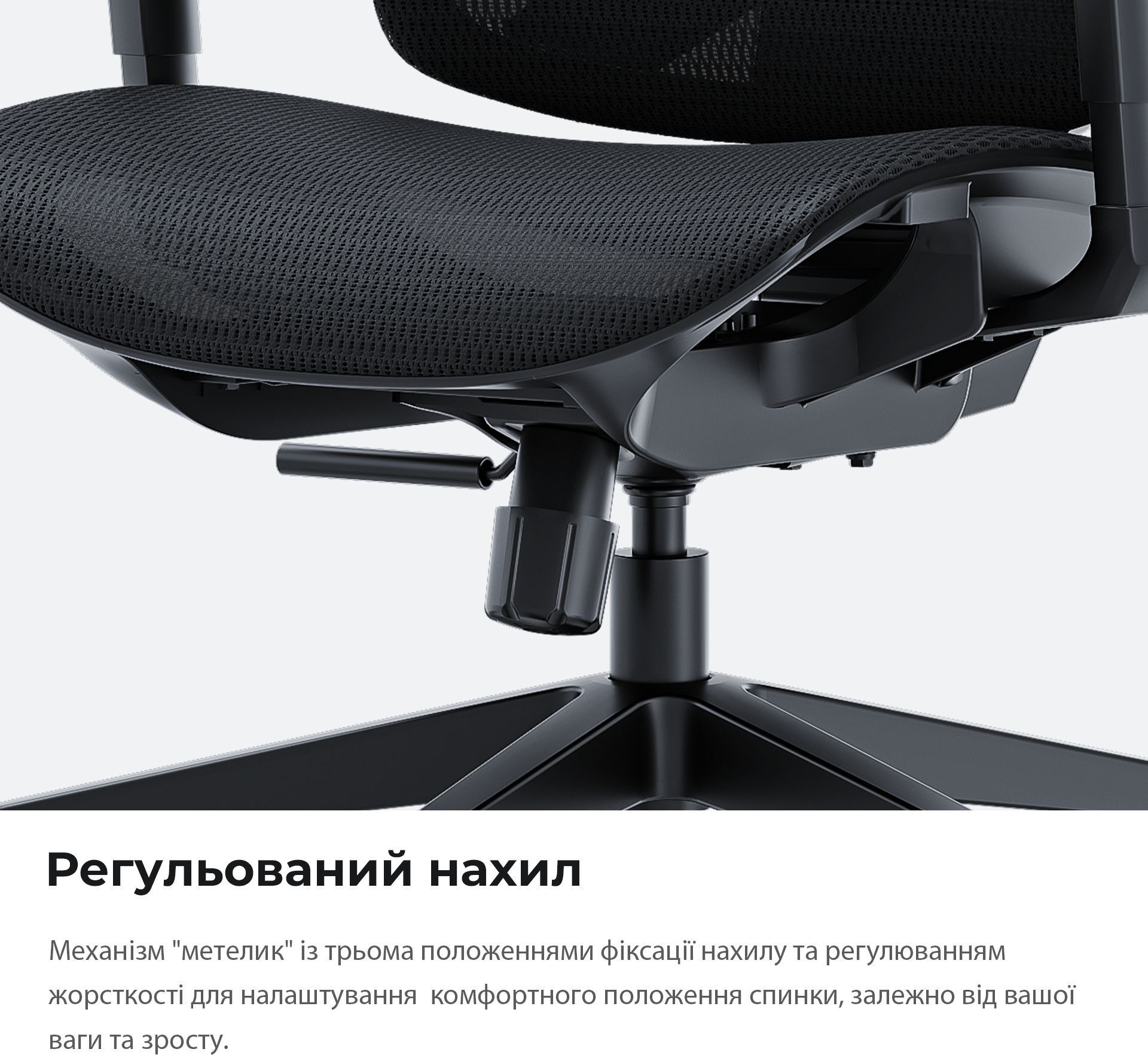 Крісло ігрове Anda Seat X-Air Mesh Gray Size L фото11